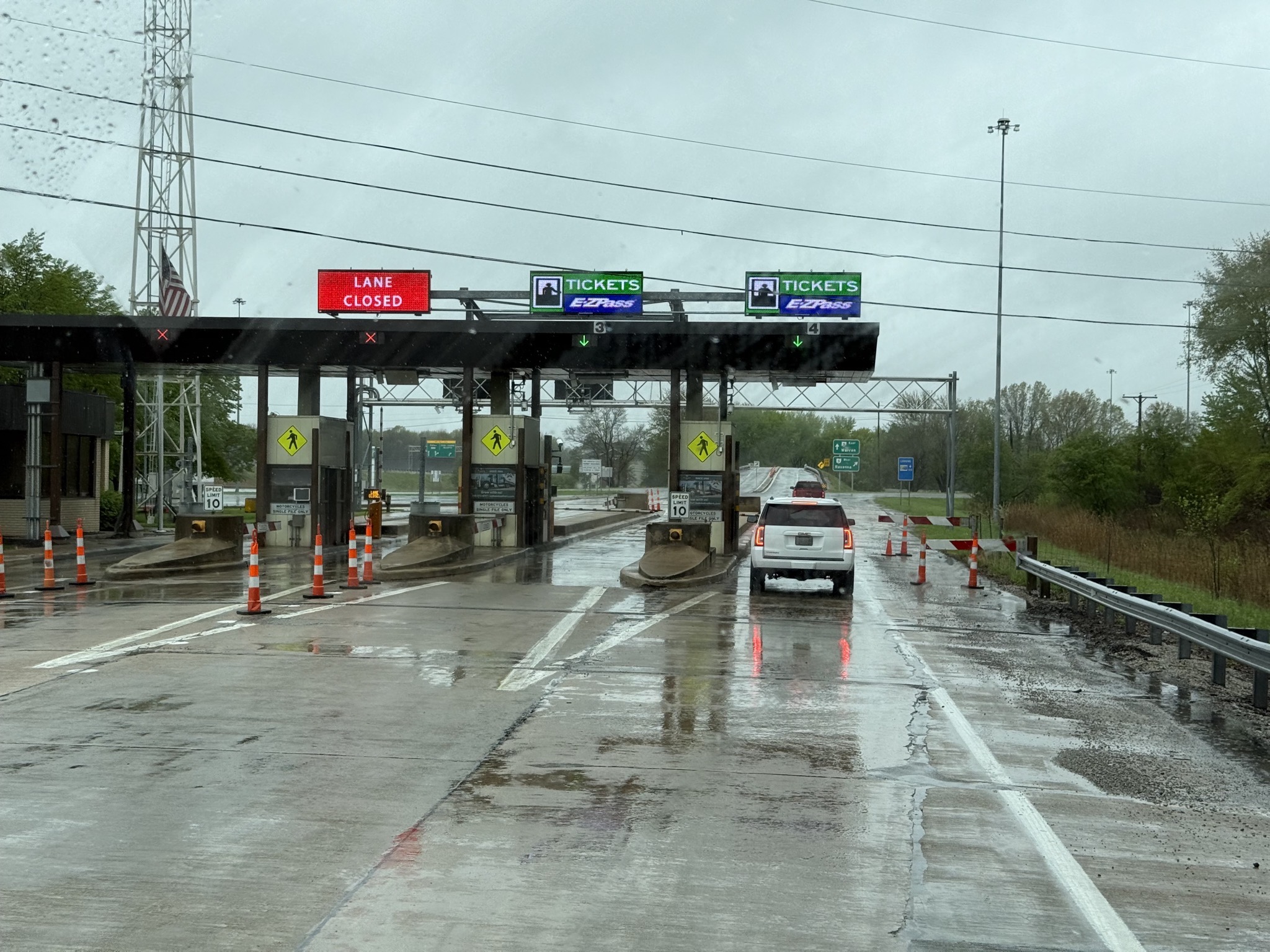 Another toll plaza
