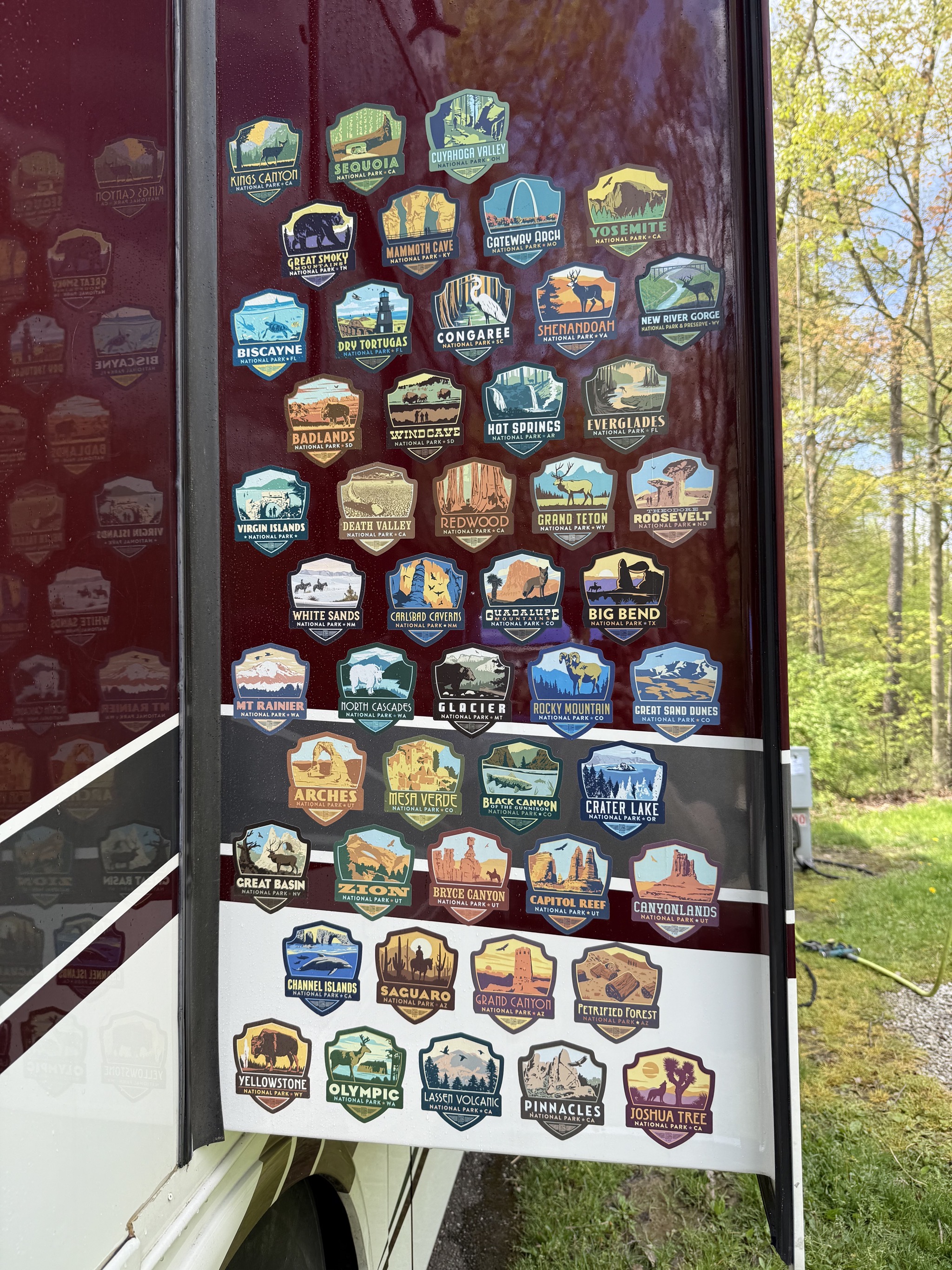 Added Cuyahoga Valley National Park sticker