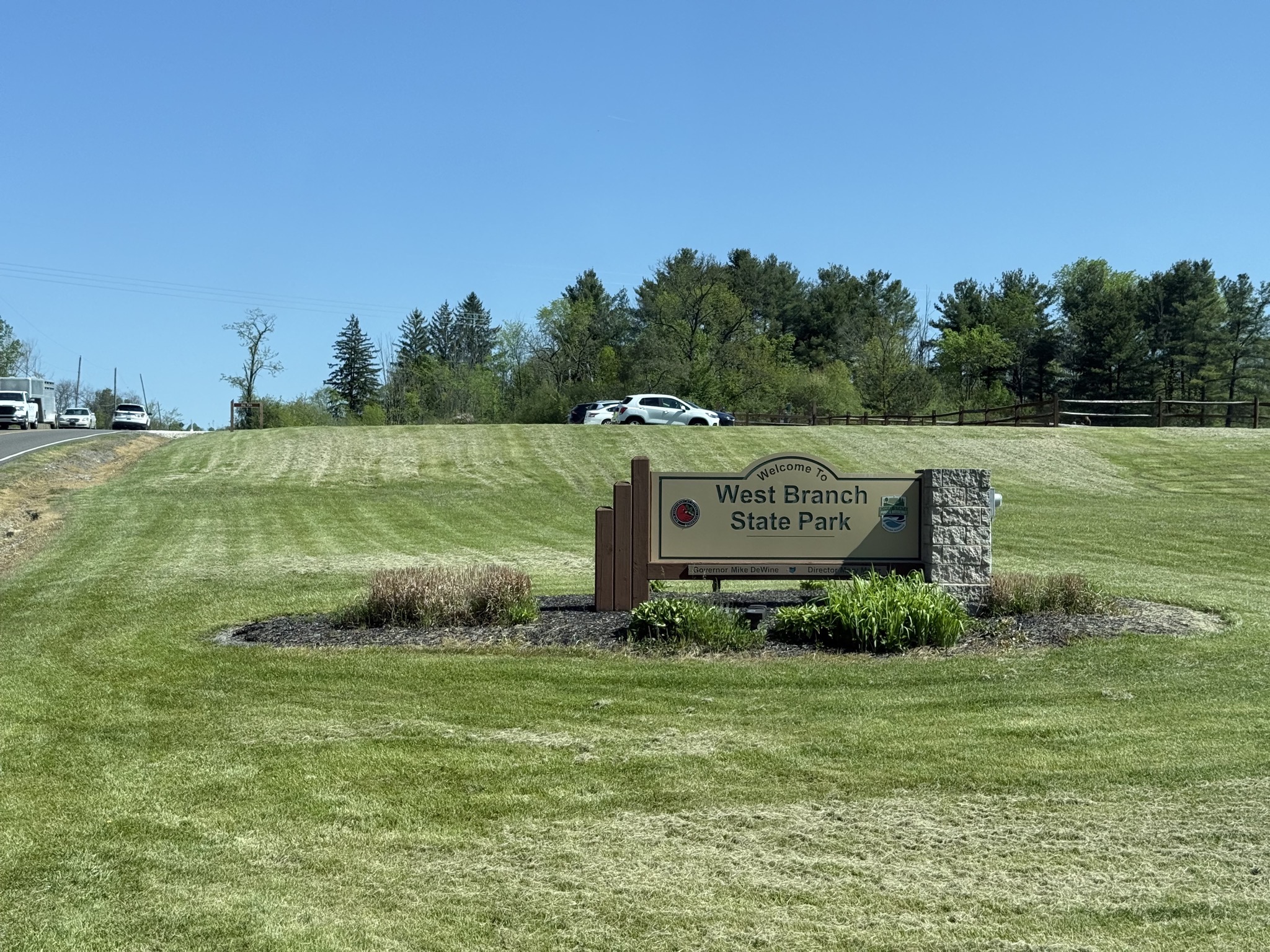 Leaving West Branch State Park