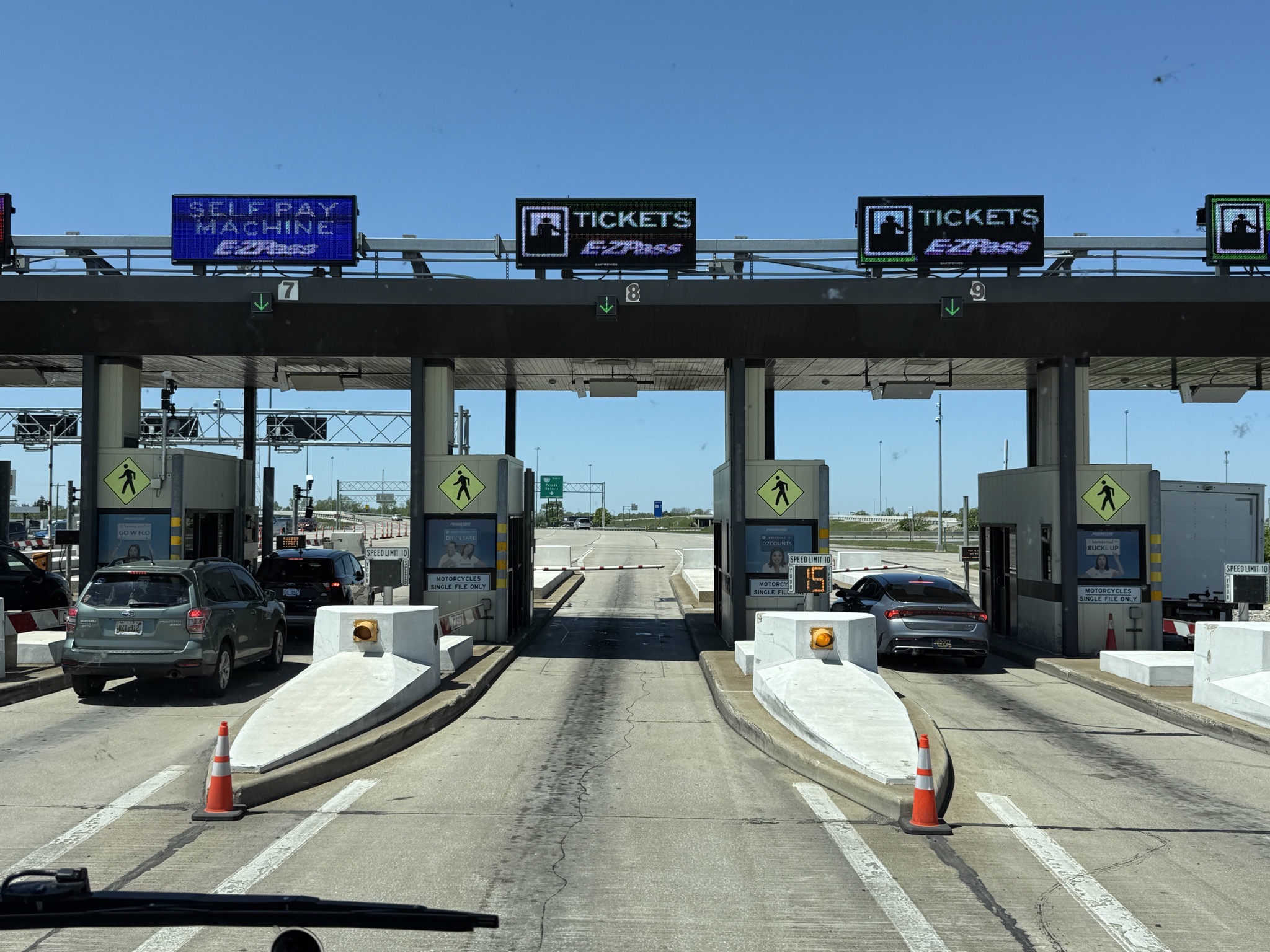 Toll plaza