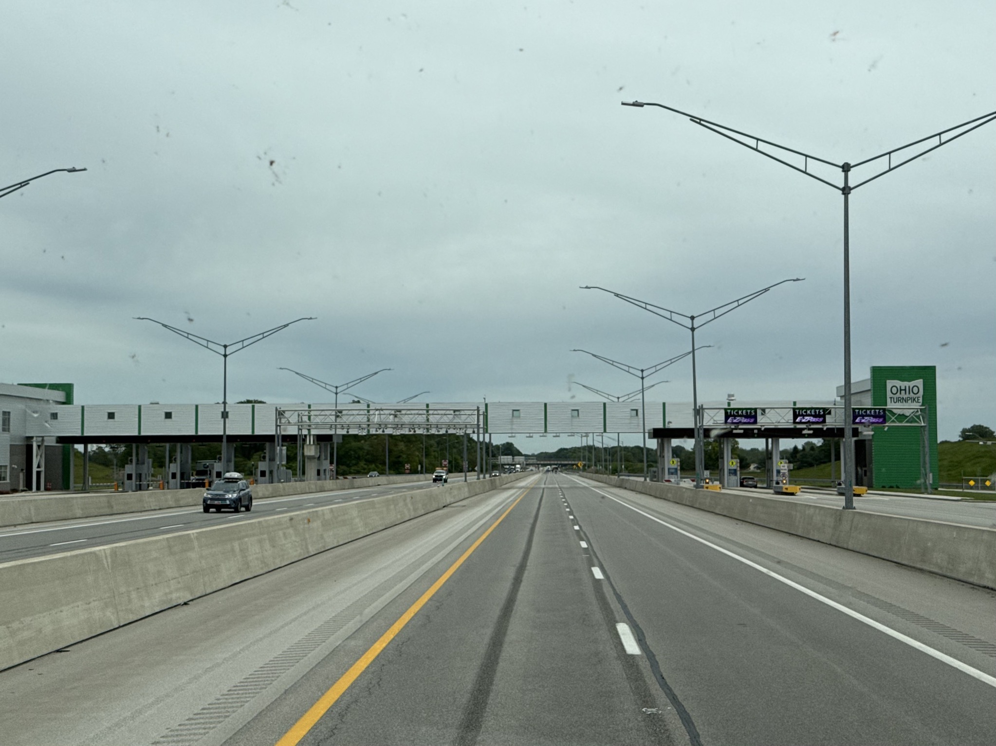 Another Ohio Turnpike toll plaza