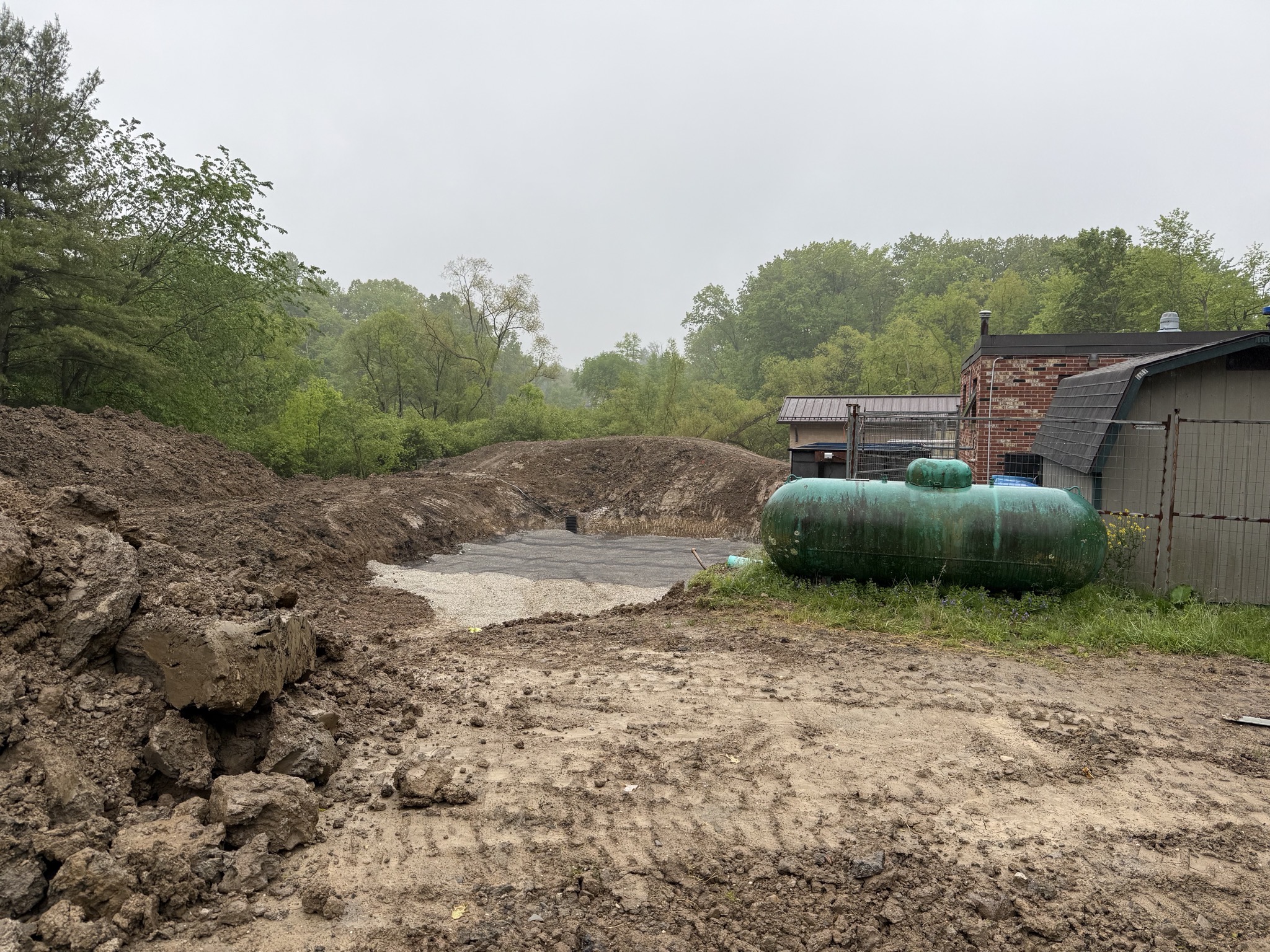 Construction near our site