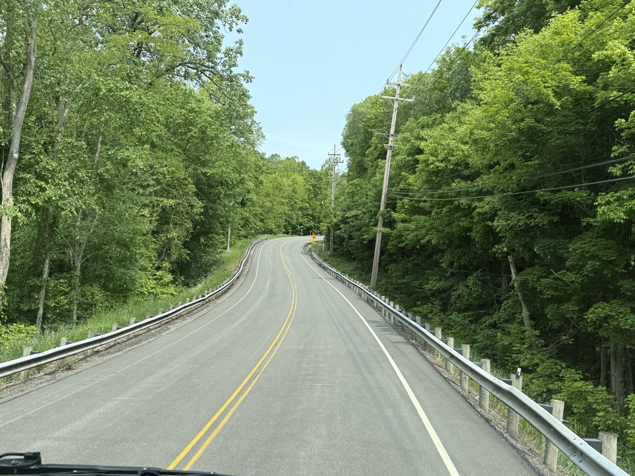 Road near Newbury, Ohio