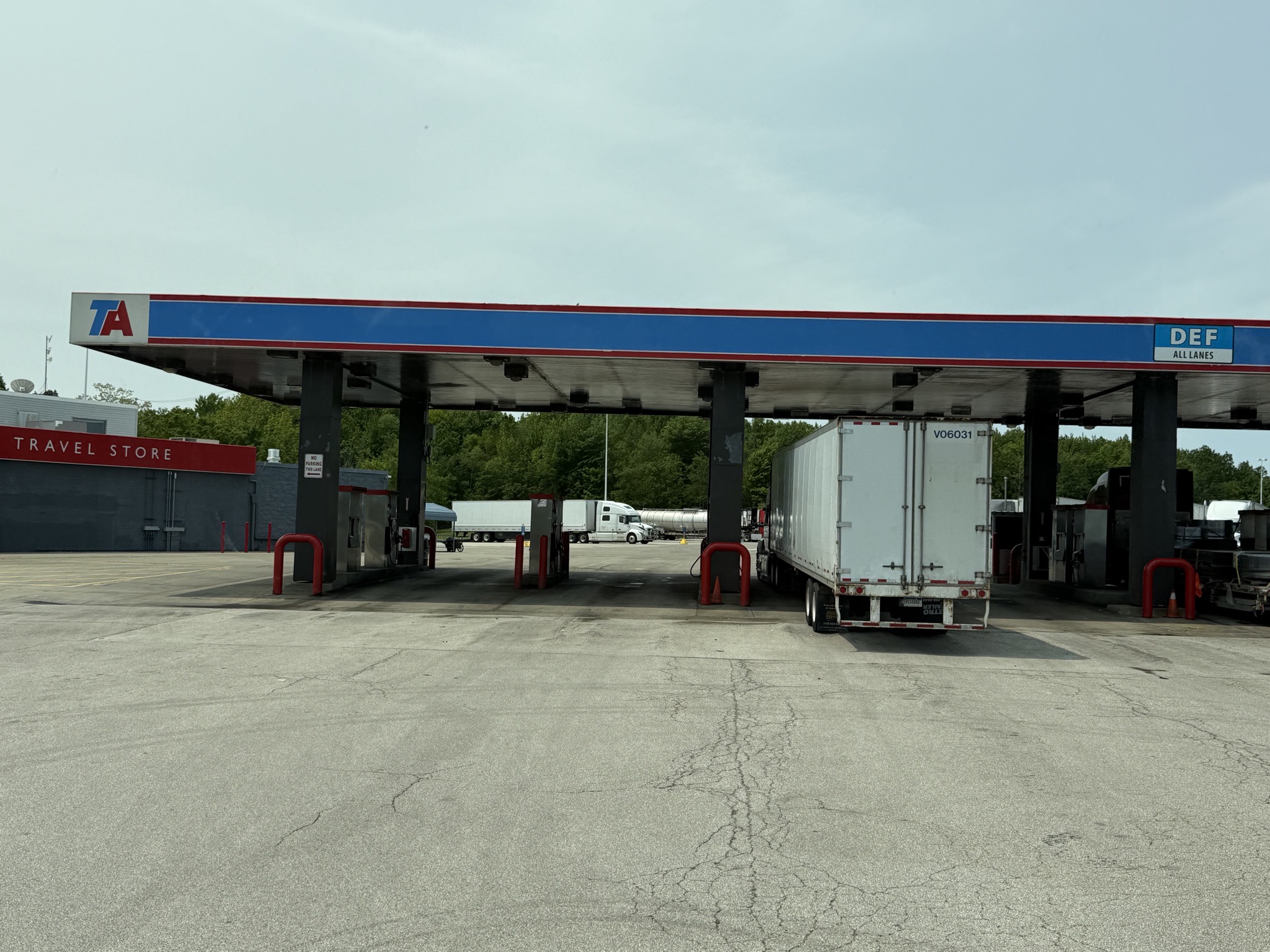 Fuel stop