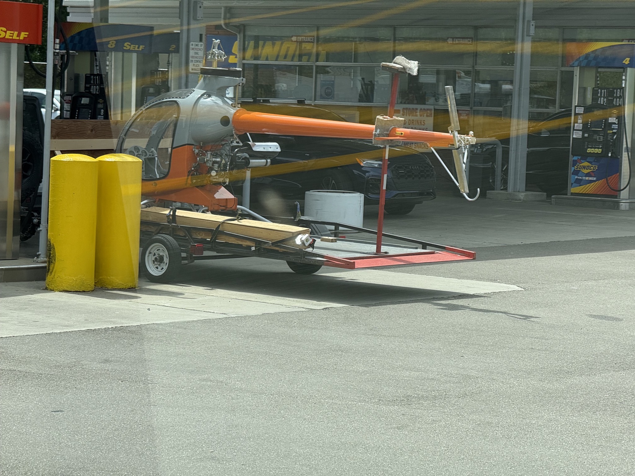 Not something you see on a trailer every day