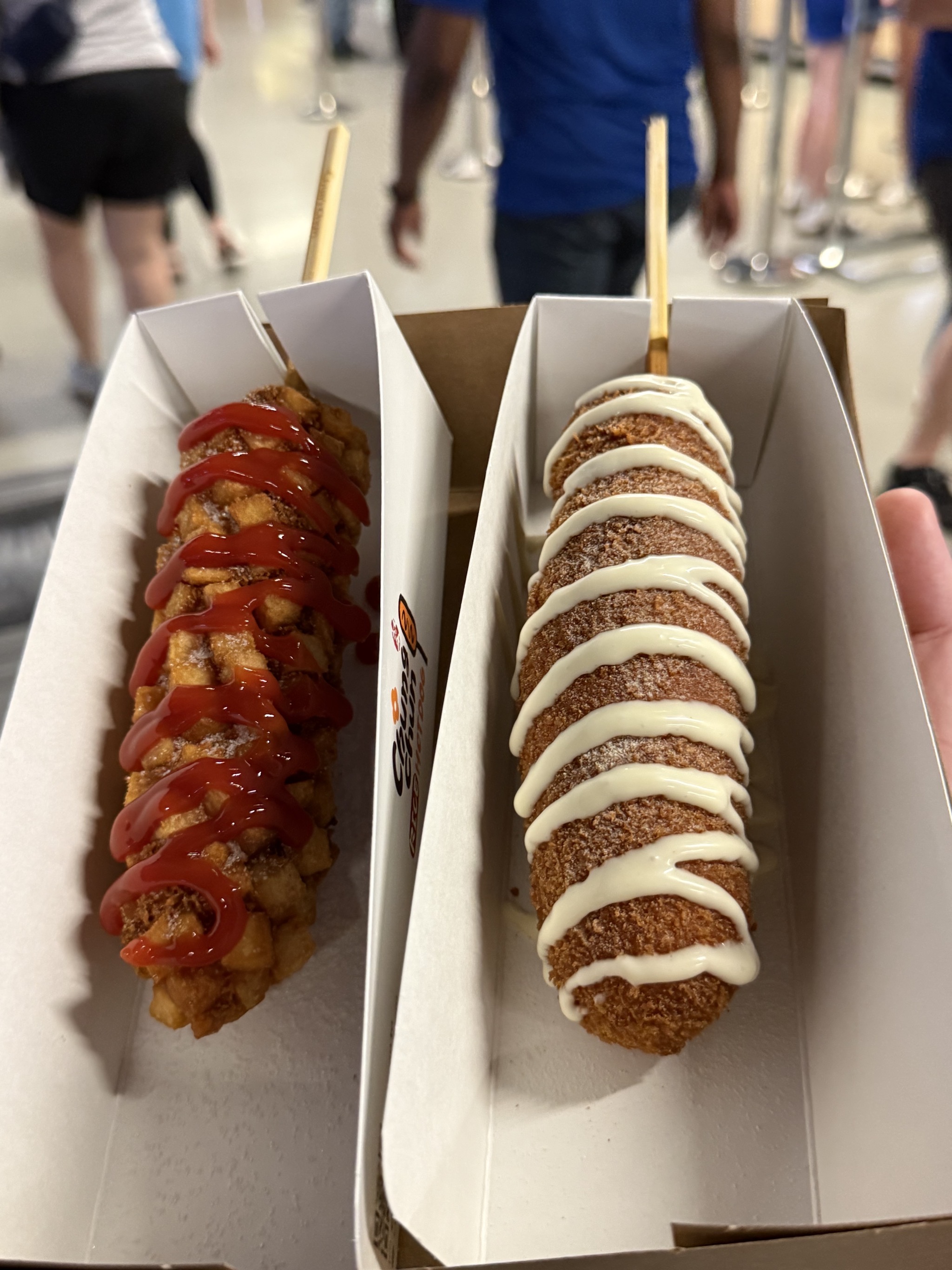 Chungchun rice hot dogs