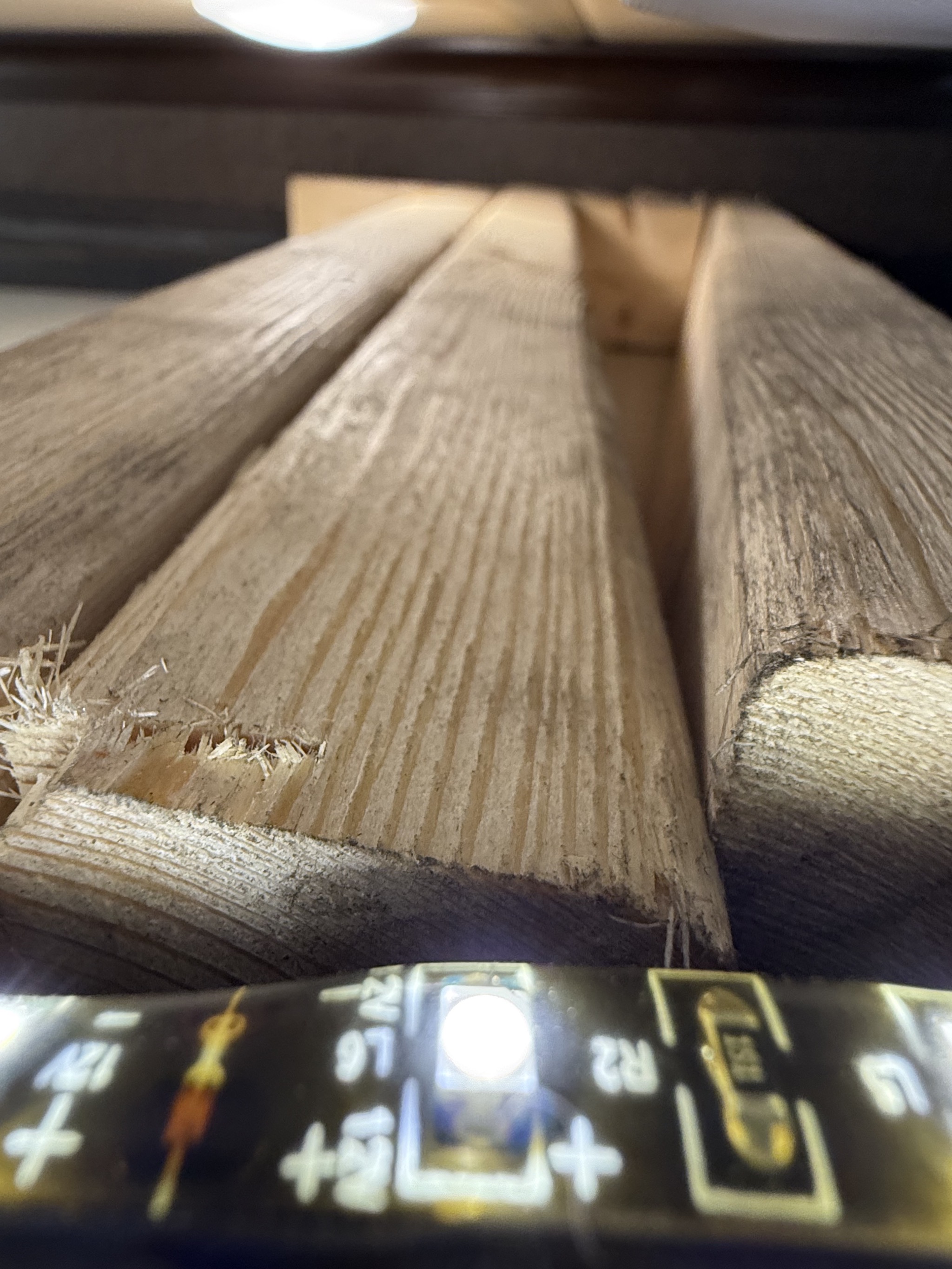 Wooden bracing