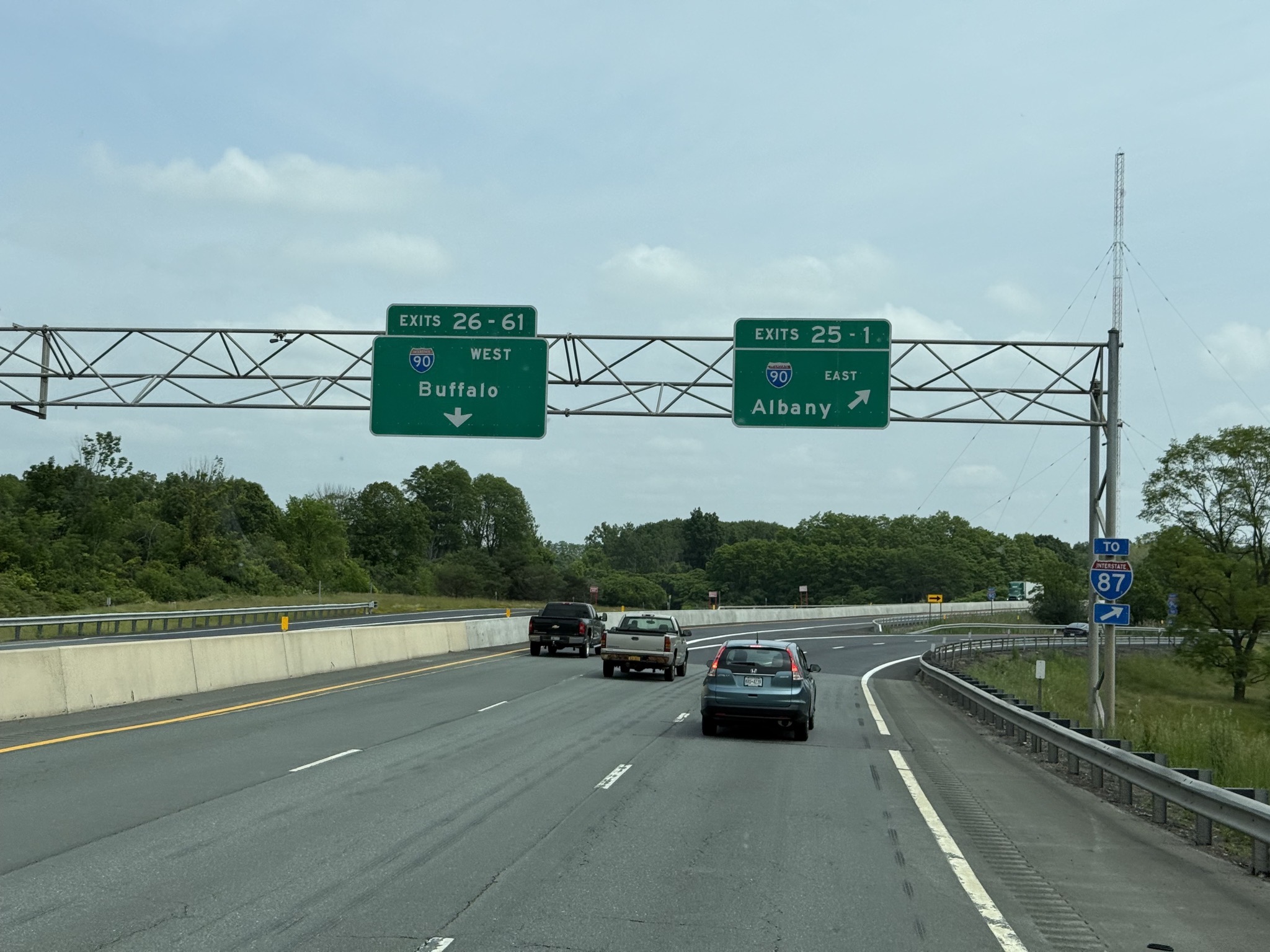 Exit to I-90 East