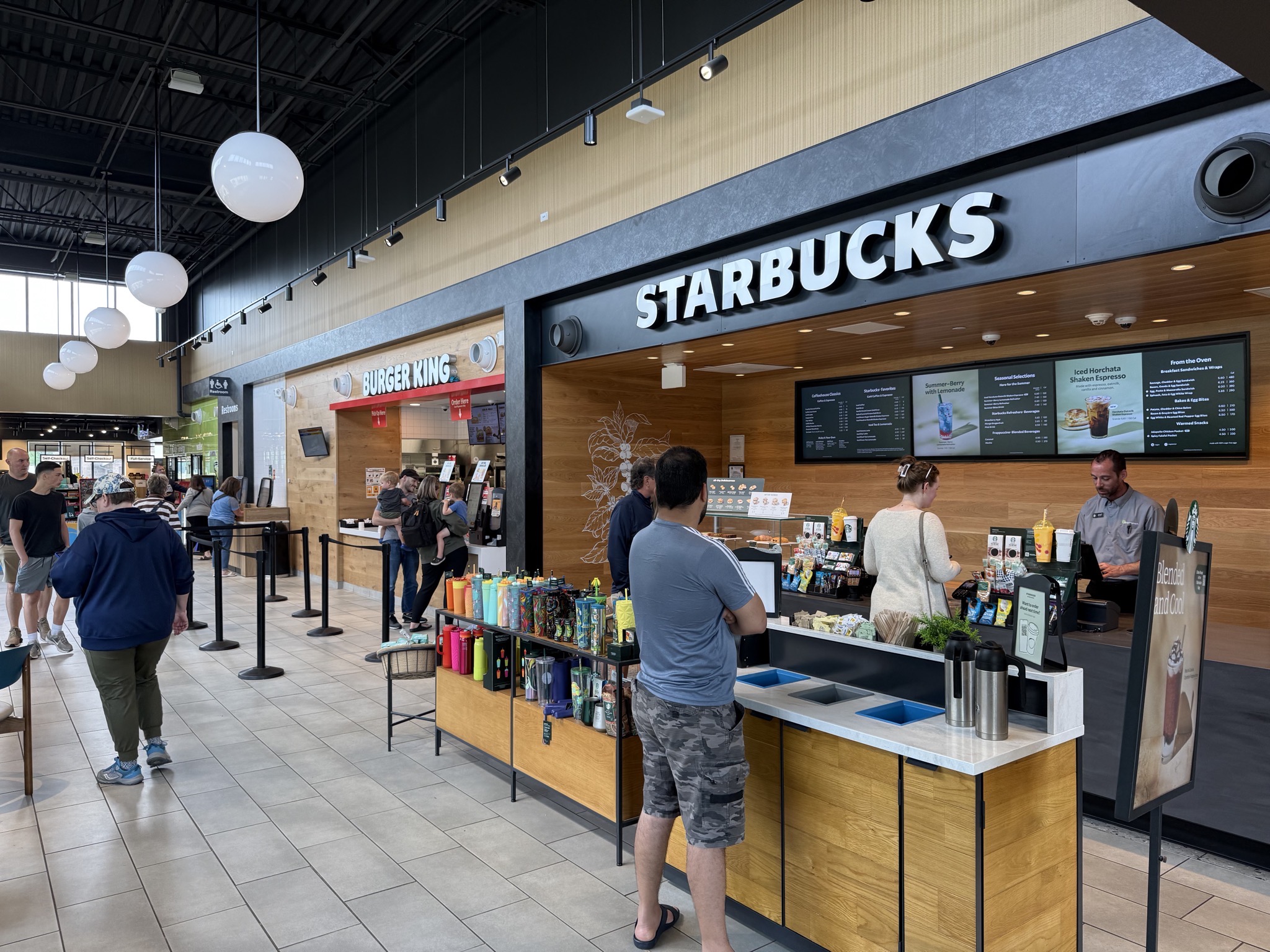Starbucks for lunch
