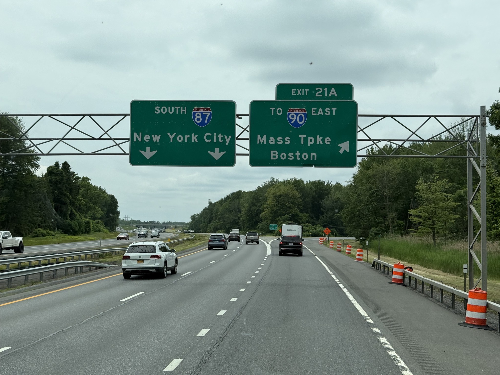 Exit to I-90 East