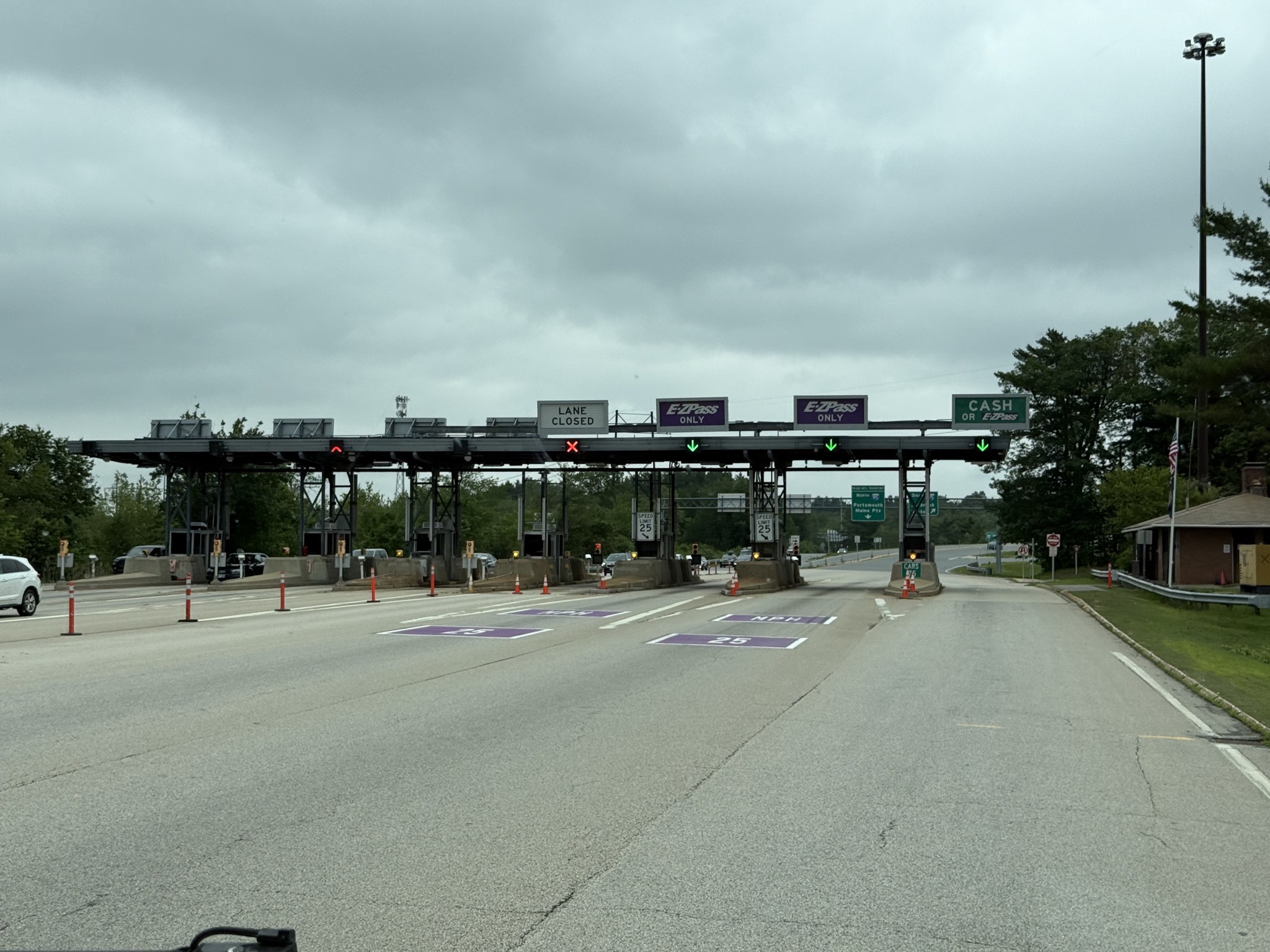 Toll plaza