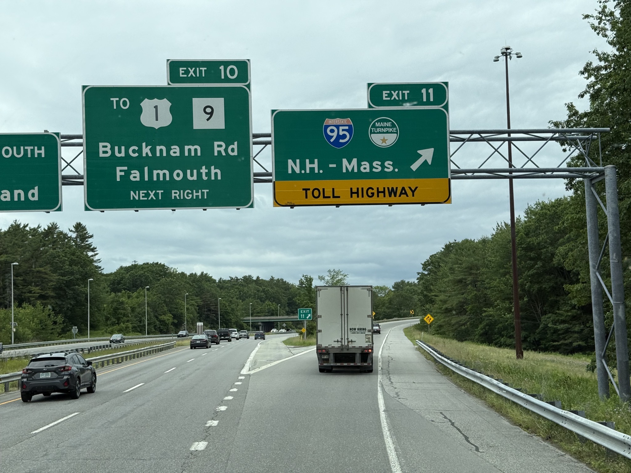 Exit to I-95