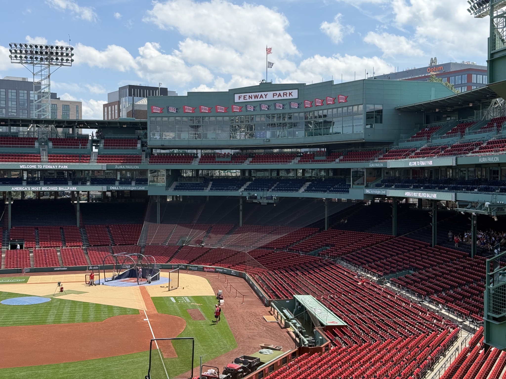 View from the Green Monster