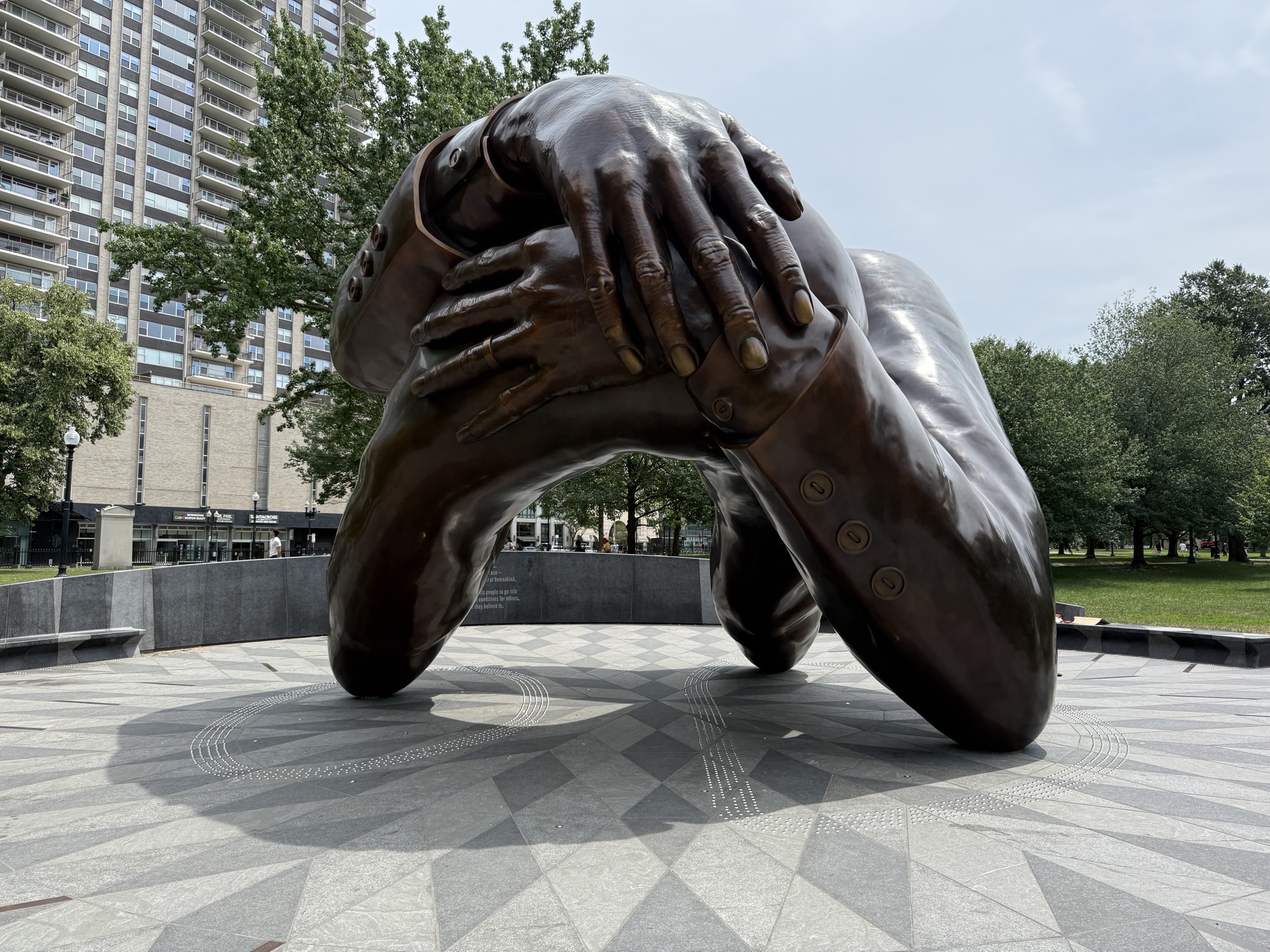 MLK sculpture