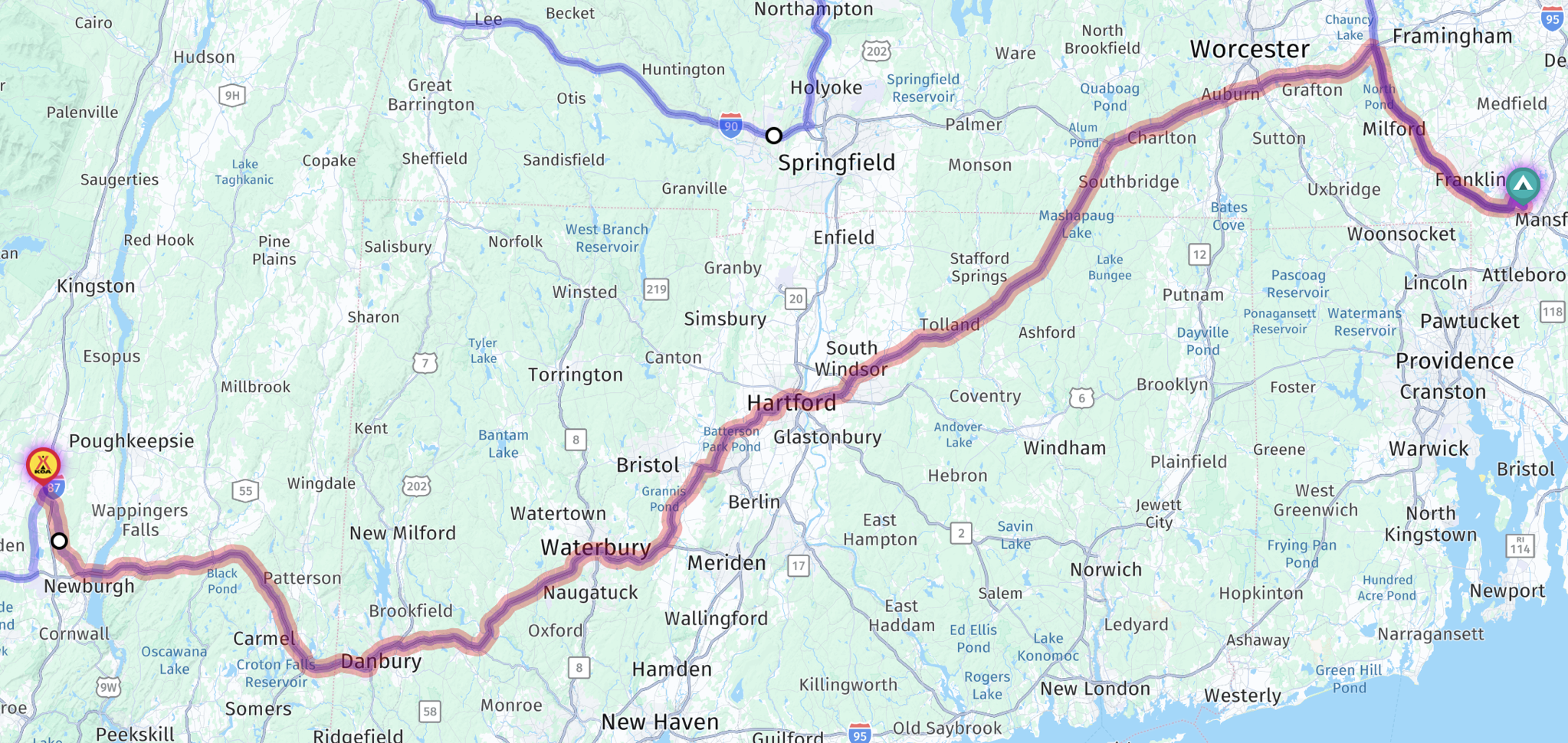 Route map