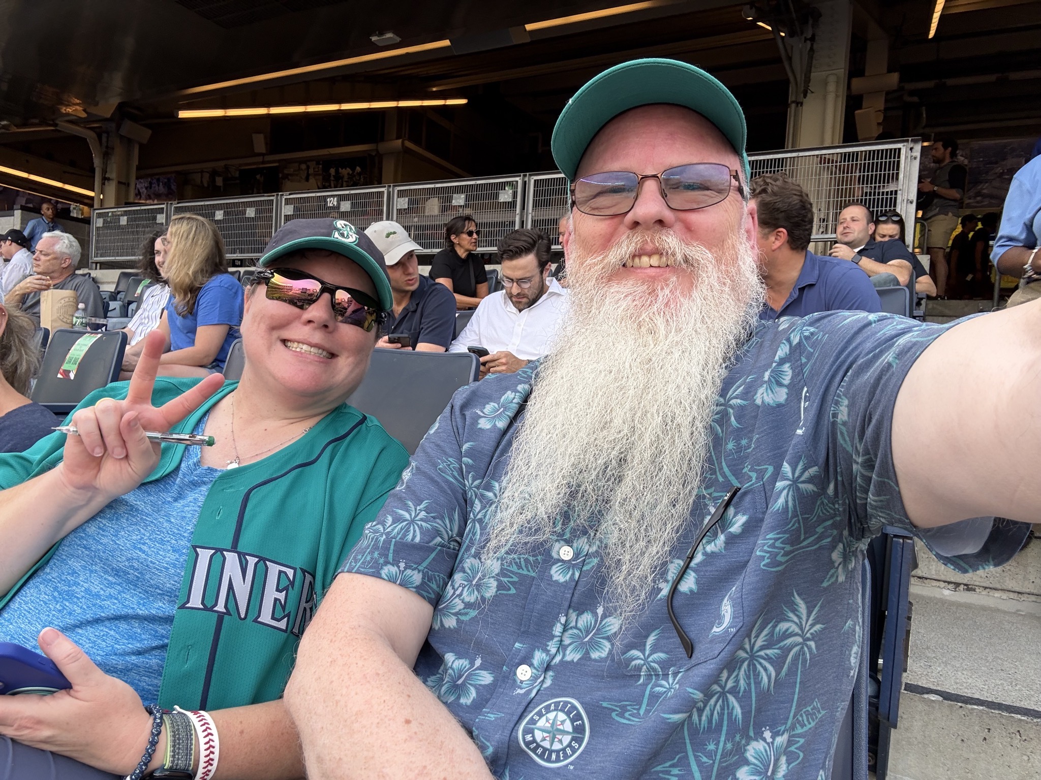 Seat selfie