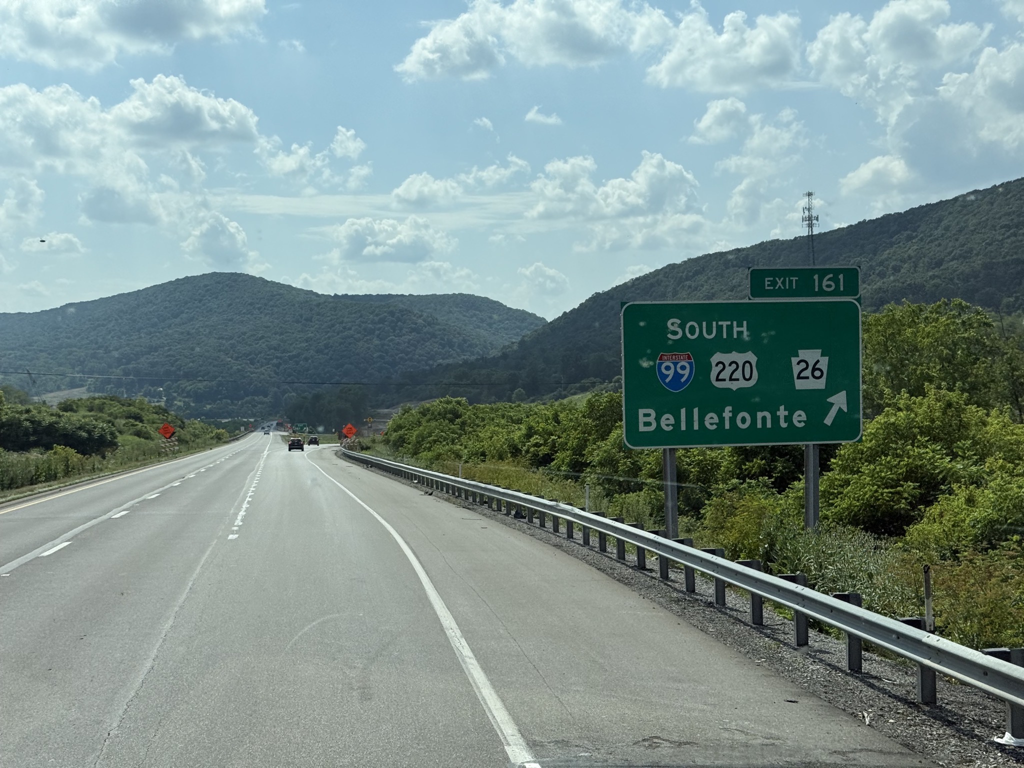 Exit to Bellefonte