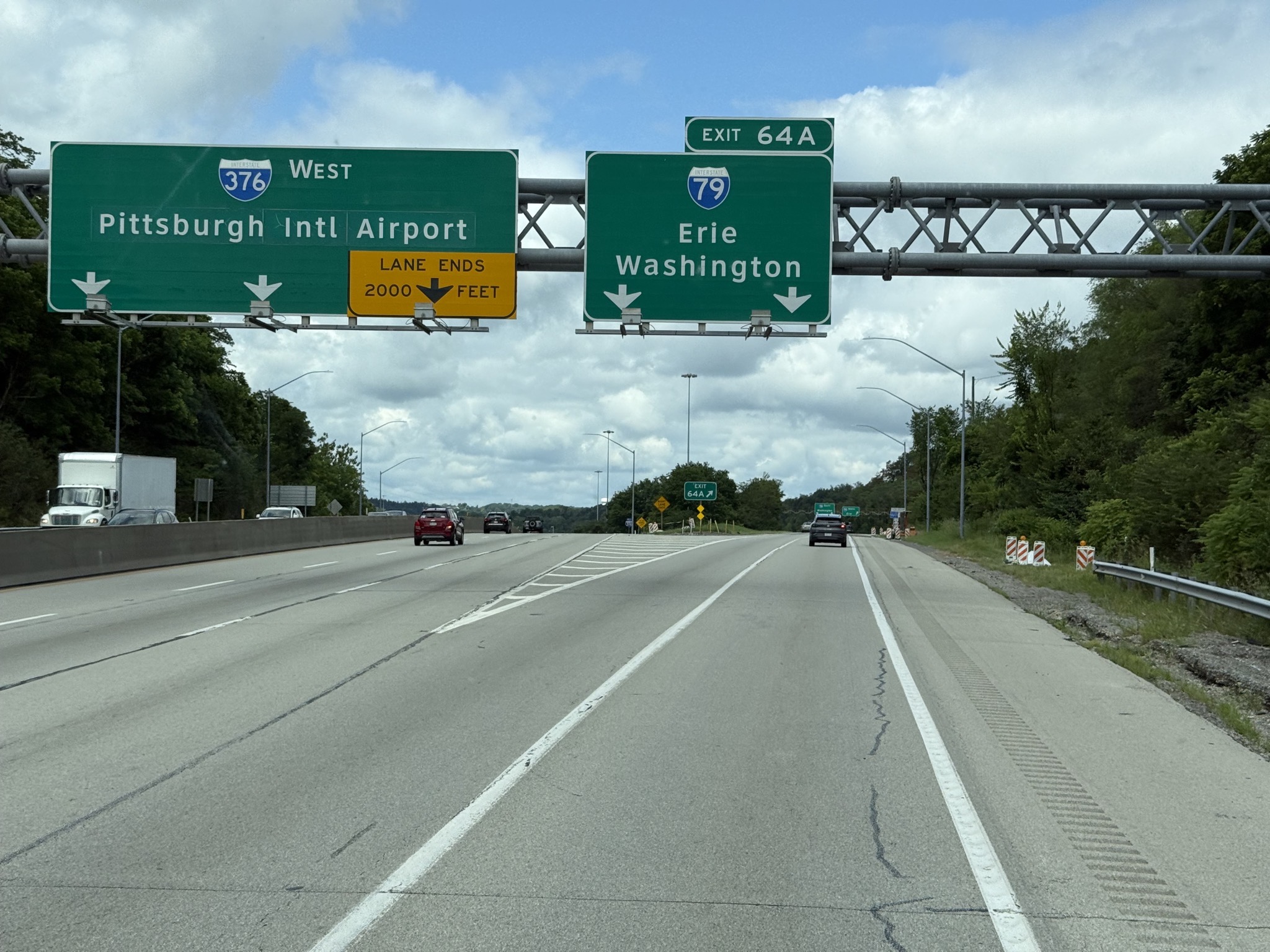 Exit to I-79