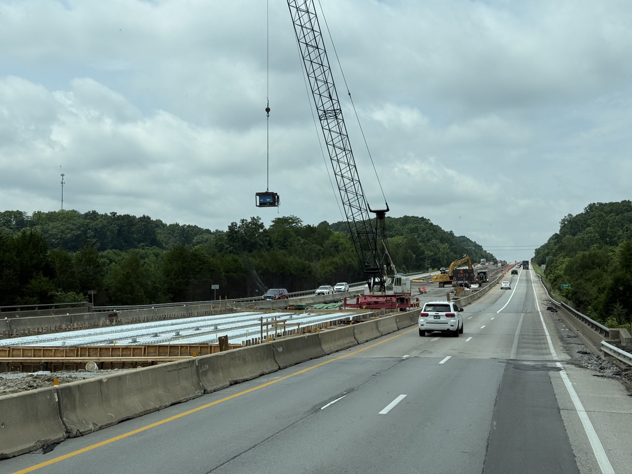Bridge roadworks