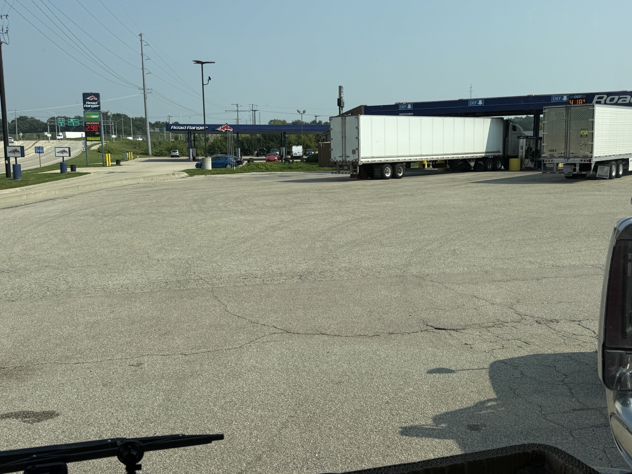 Fuel stop