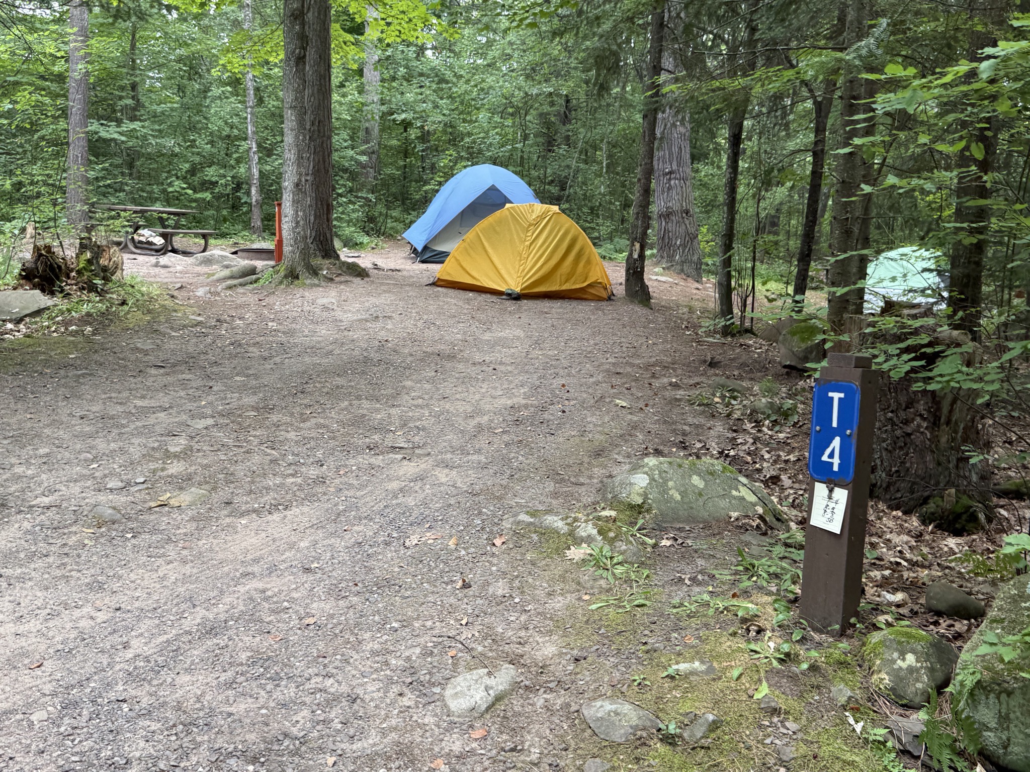 Tent site