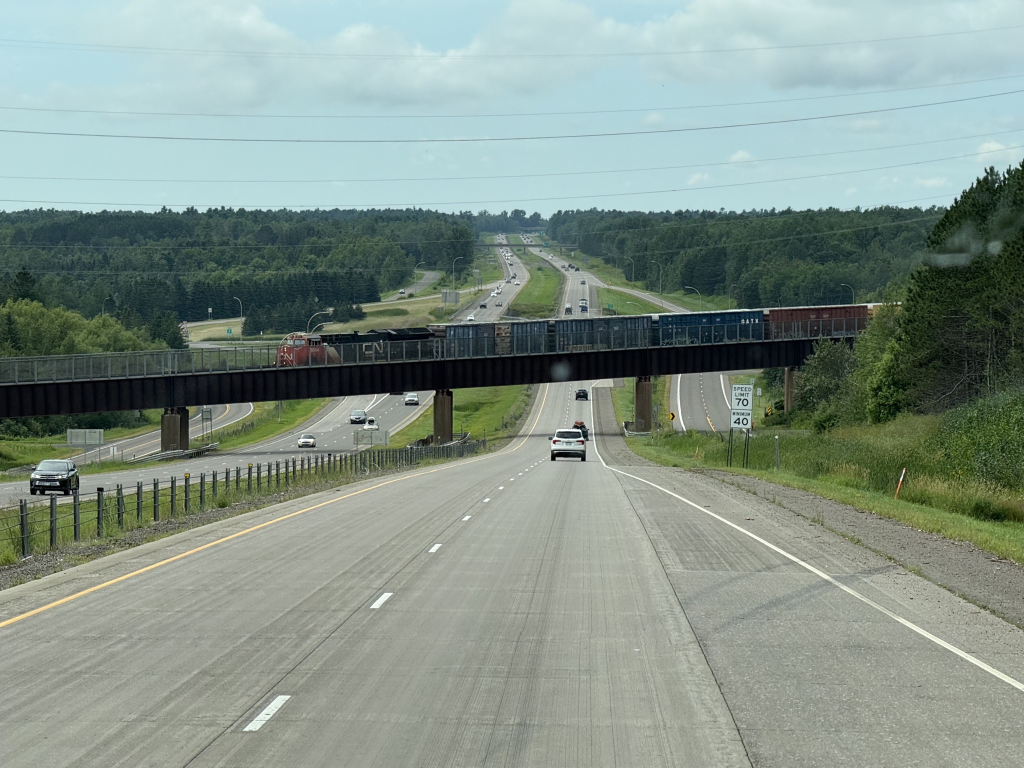 Train overpass