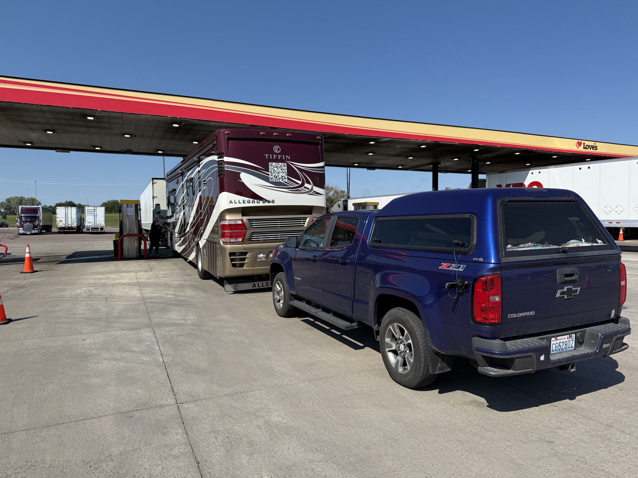 Fuel stop