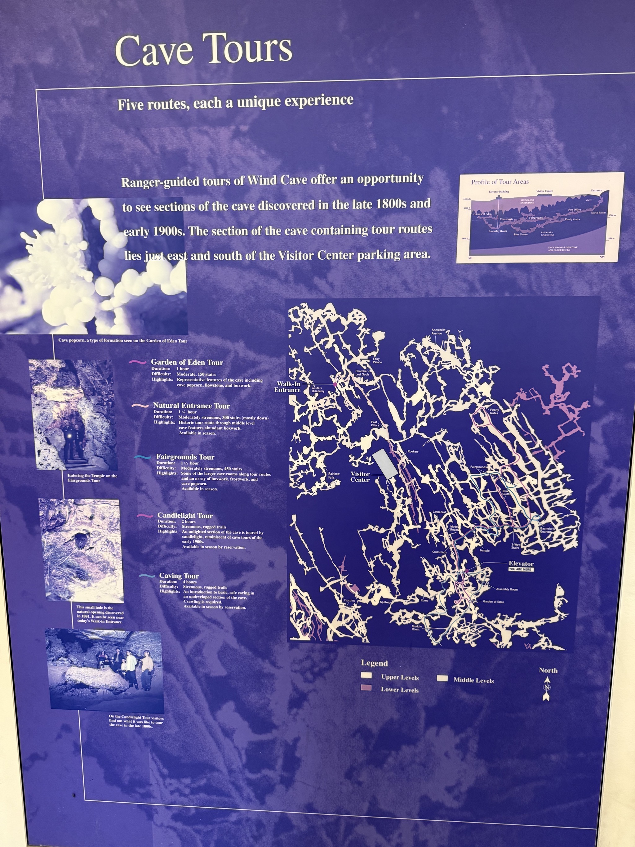 Cave tours