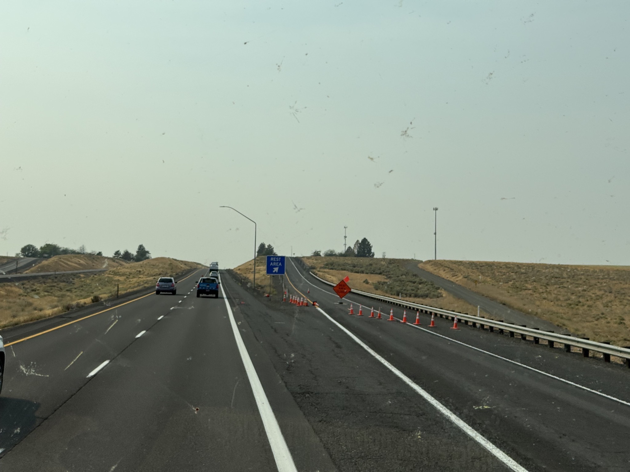 Another closed rest area