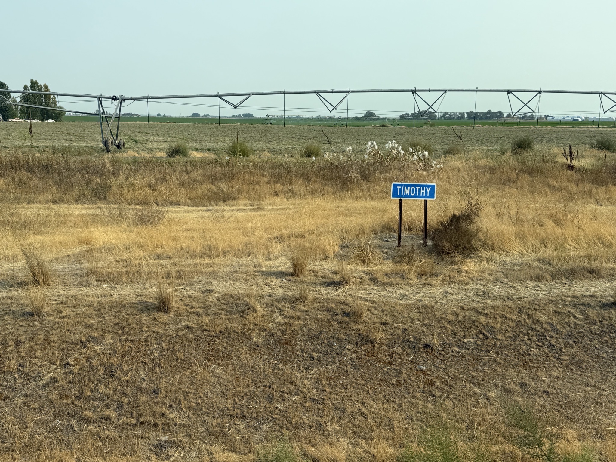 Field planting sign
