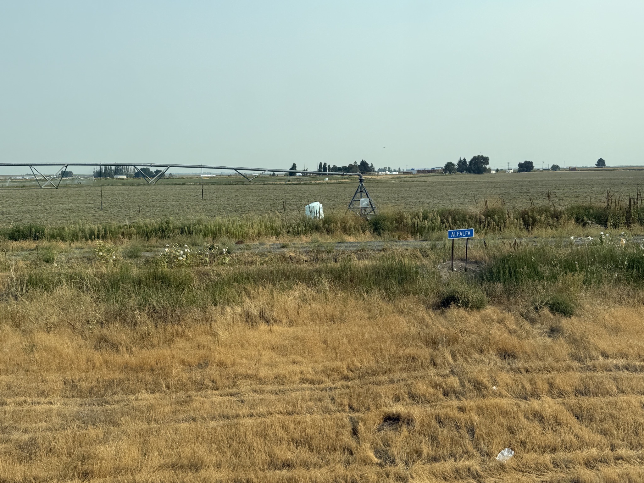 Field planting sign
