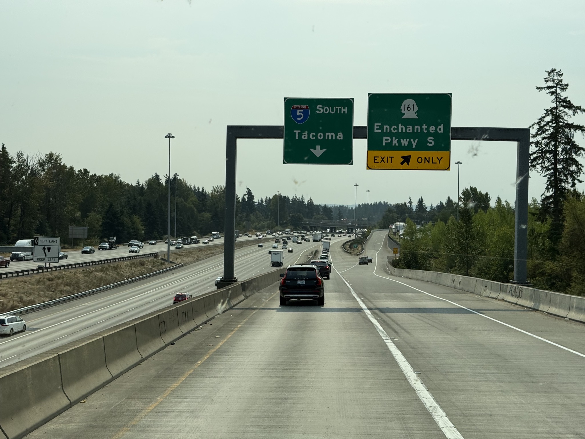 Joining I-5 South