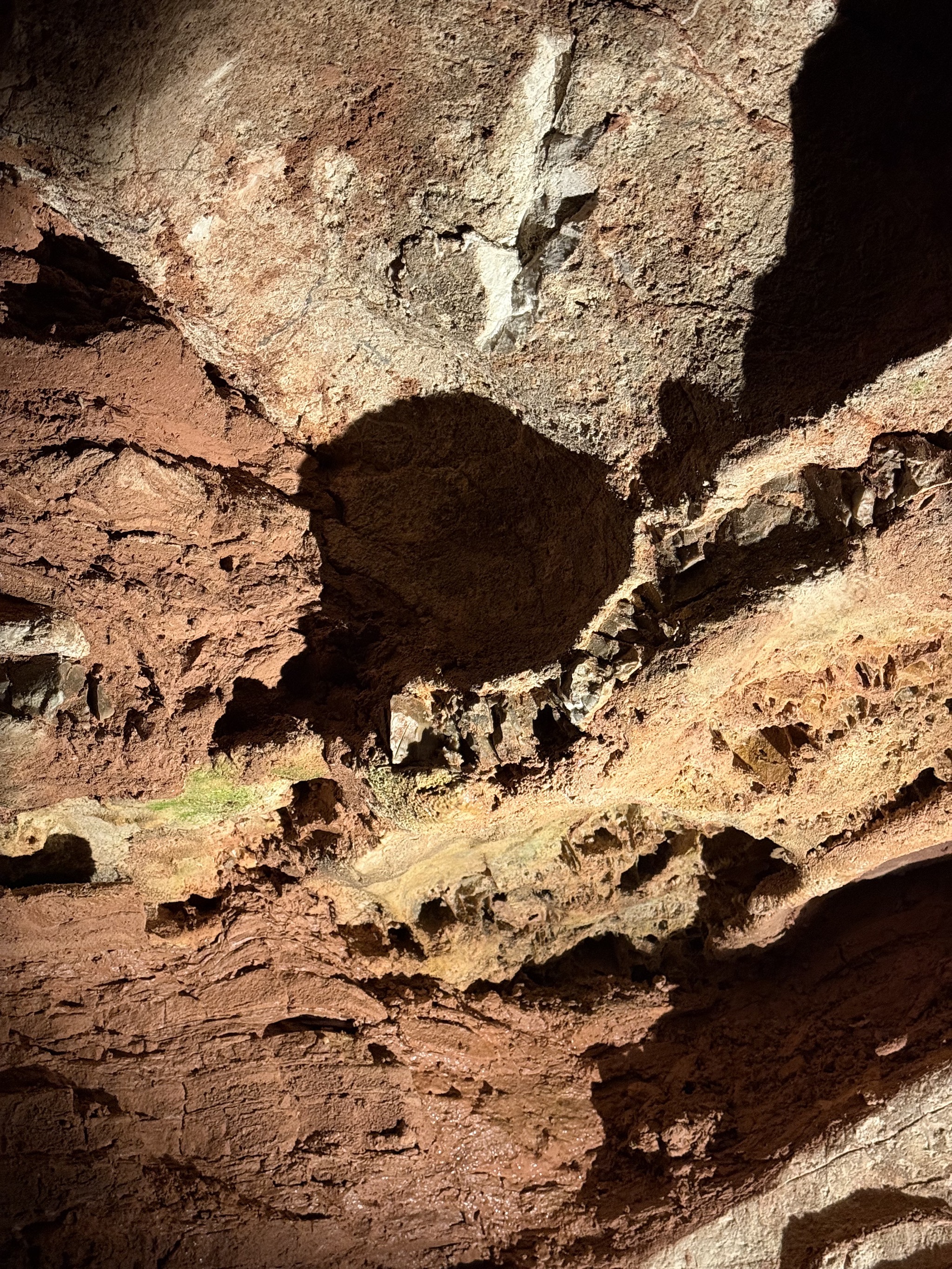 Exploring the cave