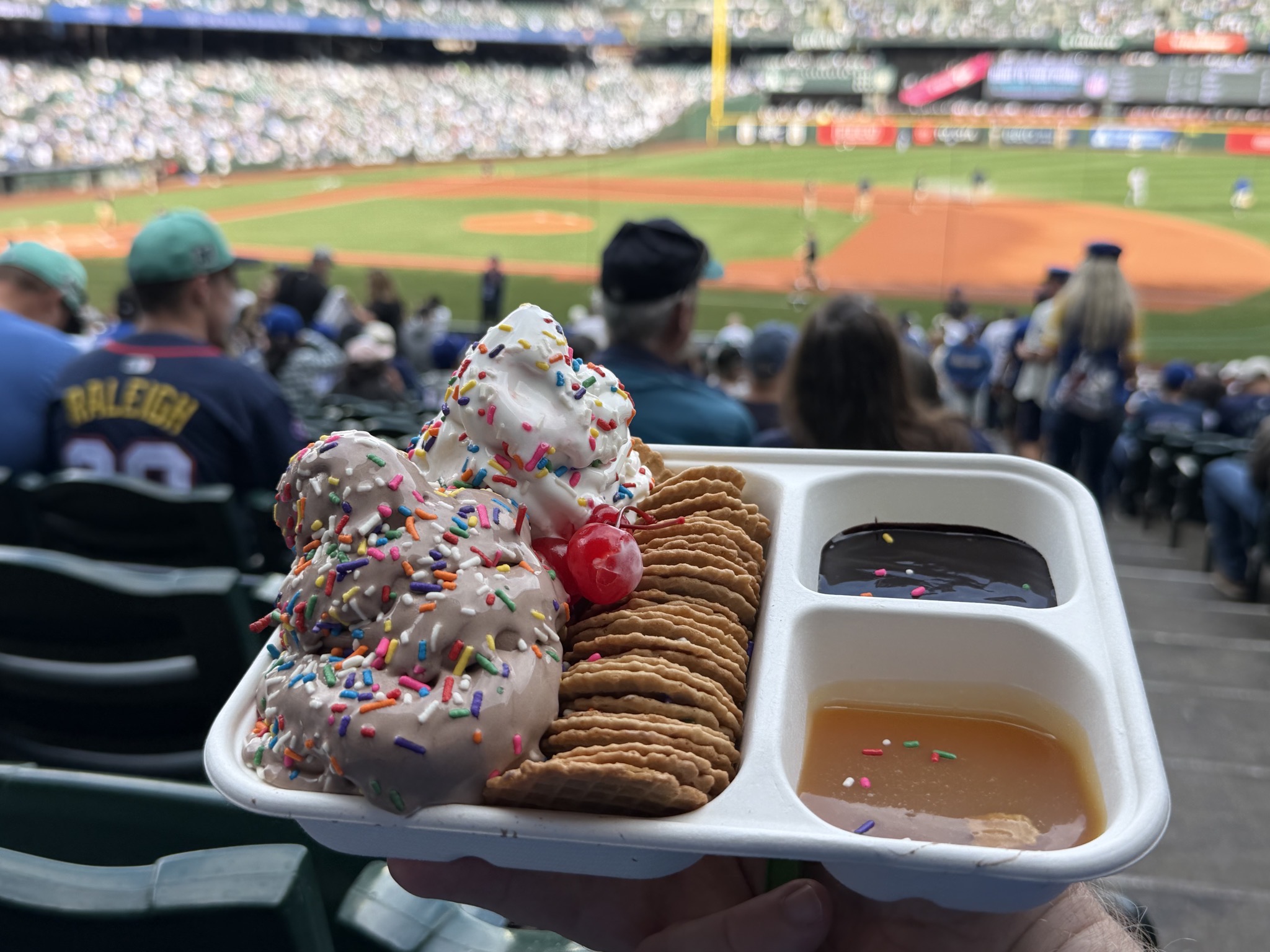 Ice cream nachos