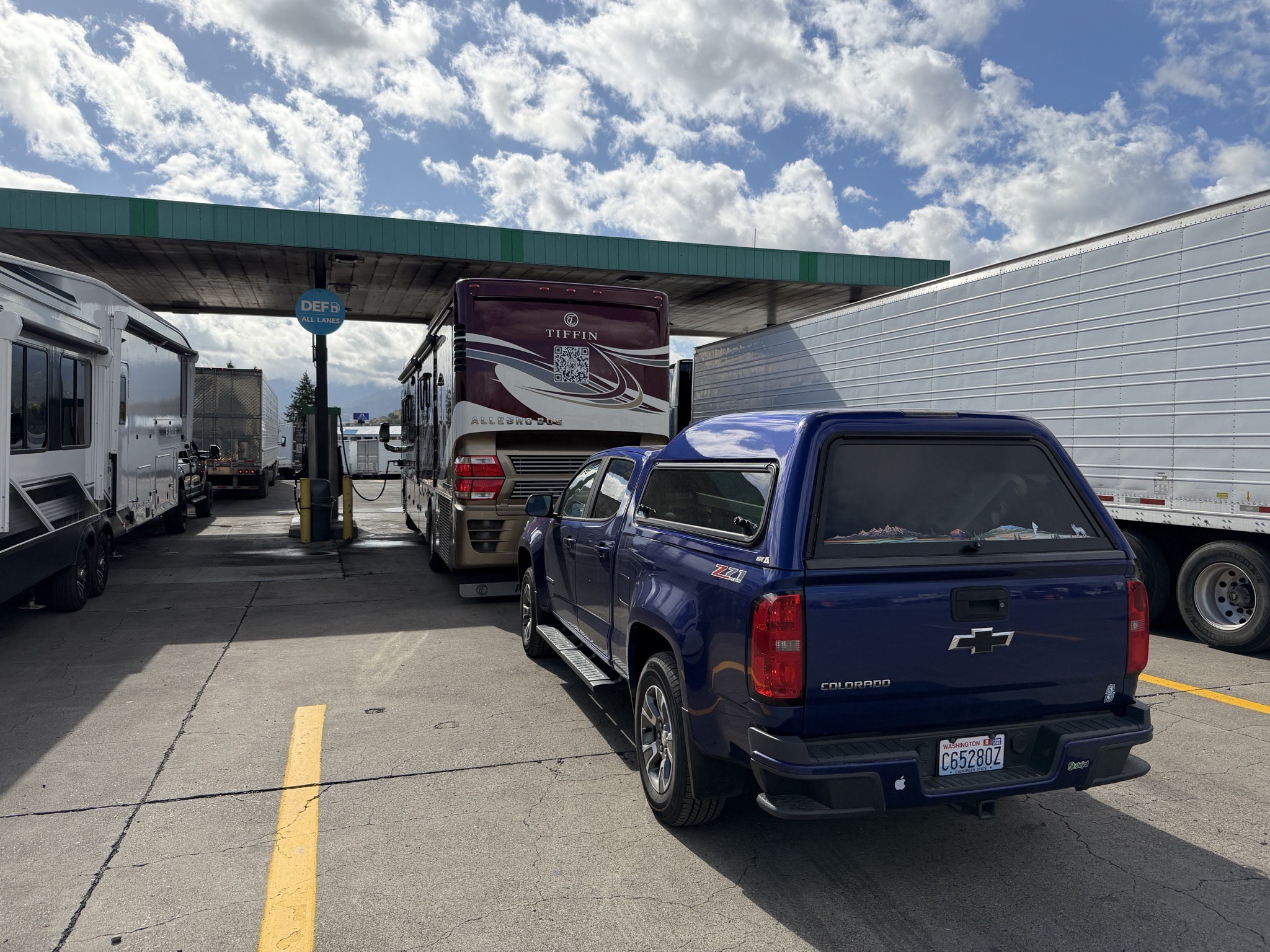 Fuel stop
