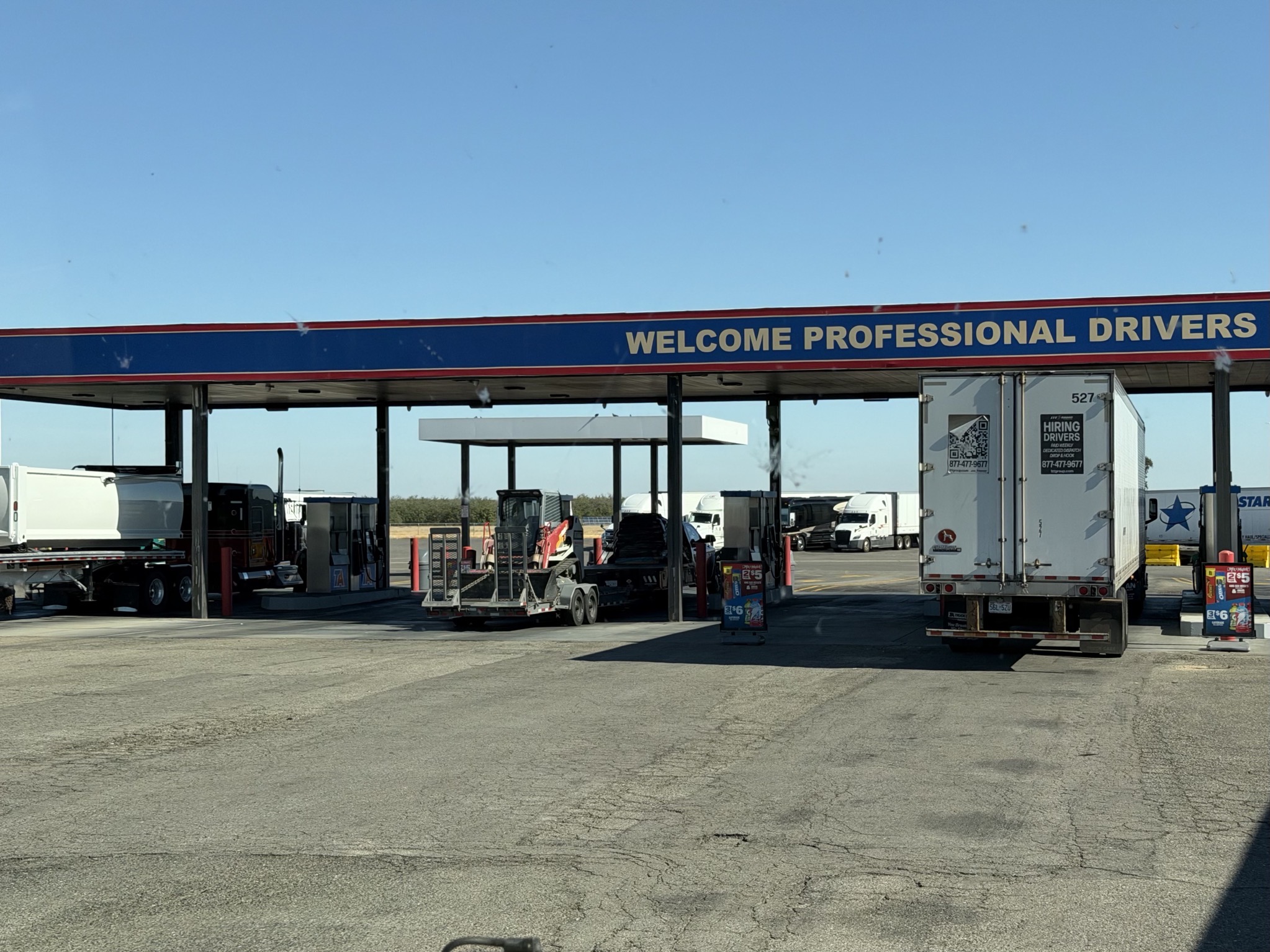 Fuel stop