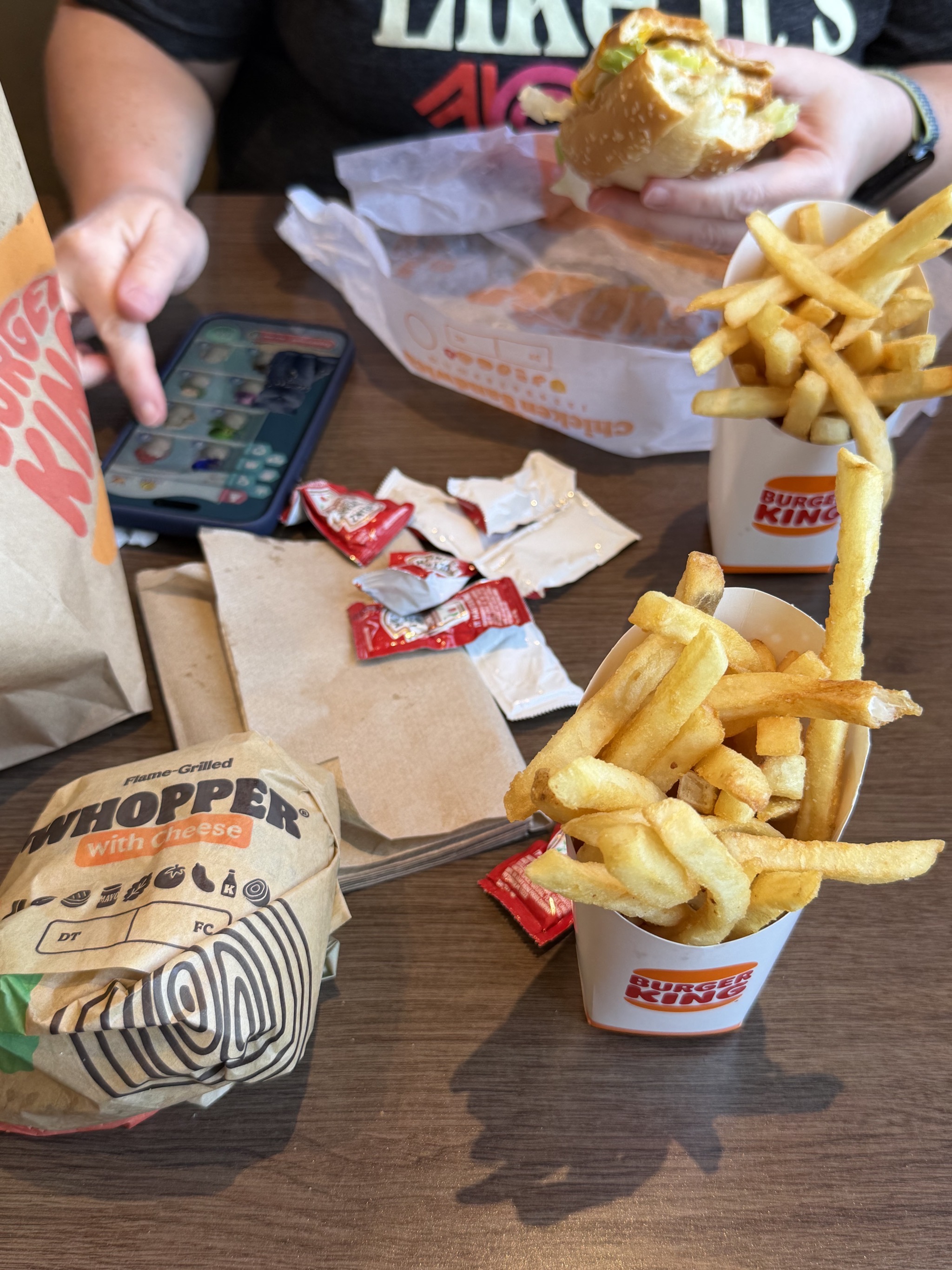 BK for lunch