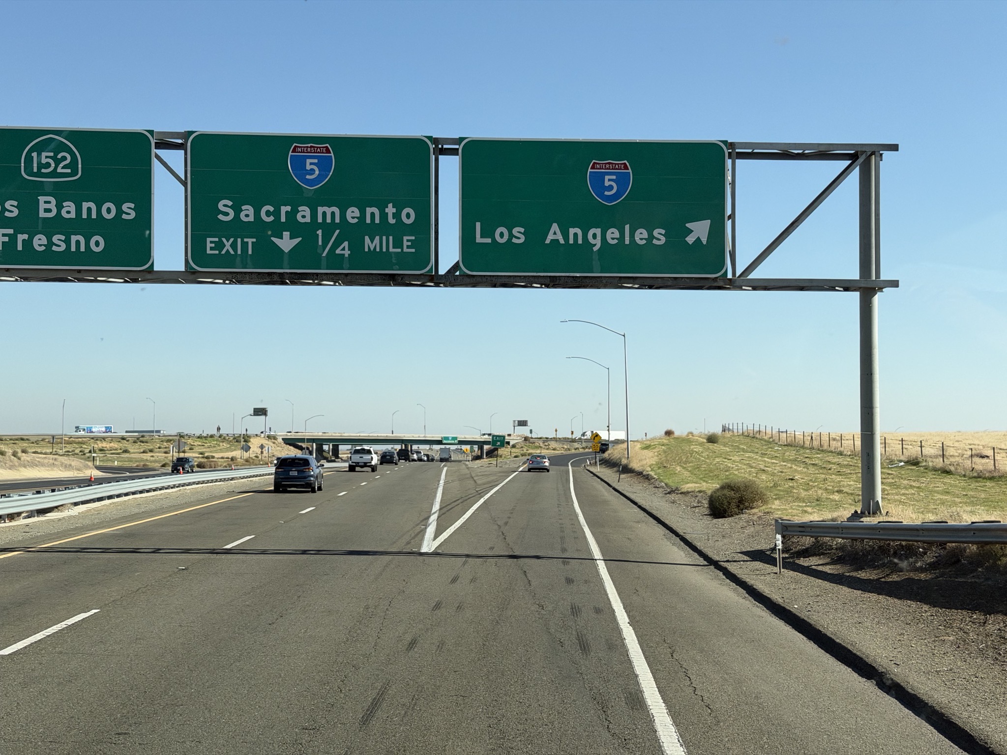 Joining I-5 South