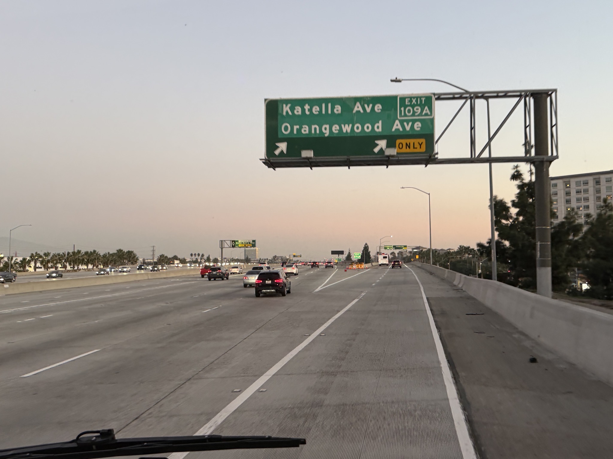 Katella Ave exit