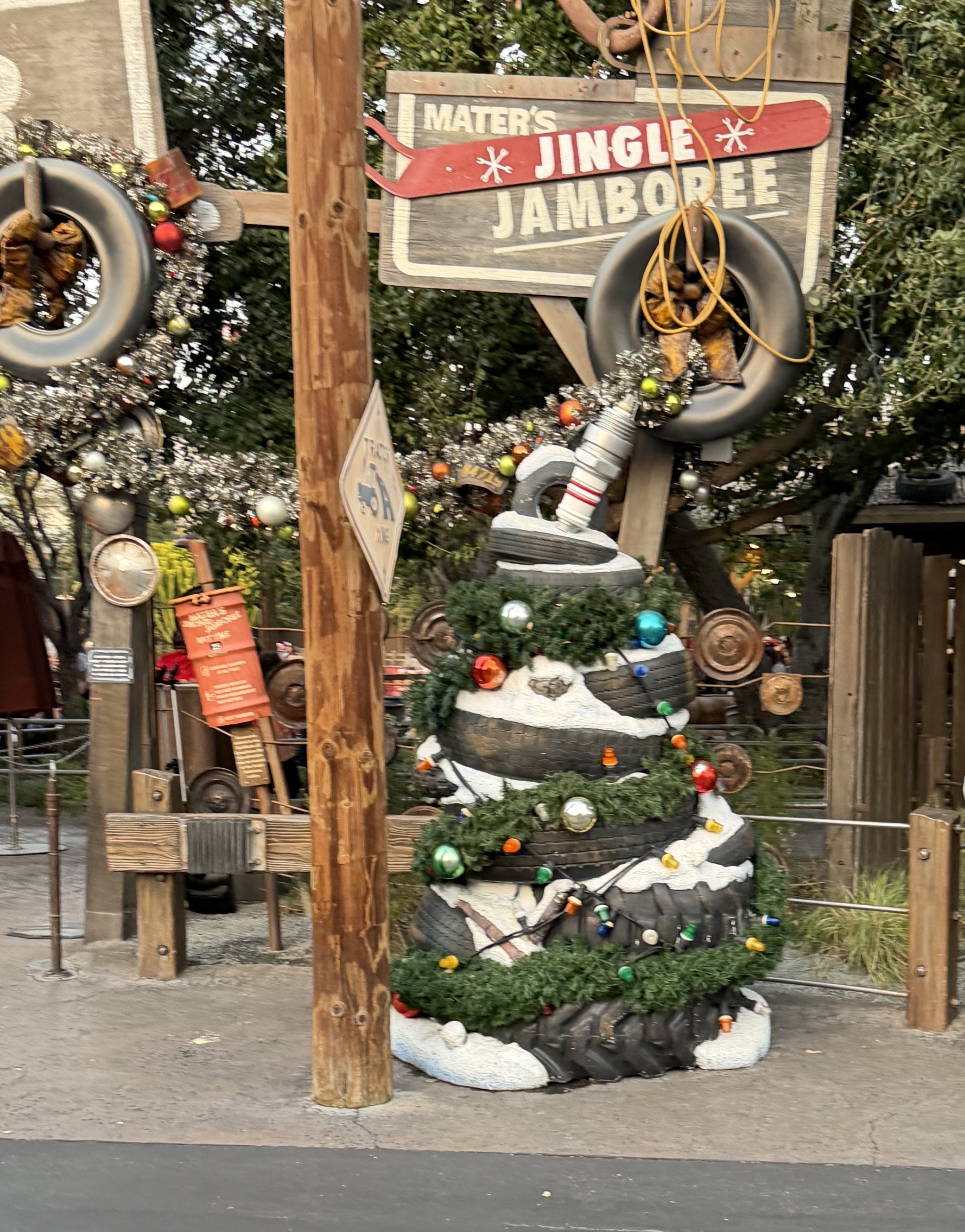 Cars Land Christmas