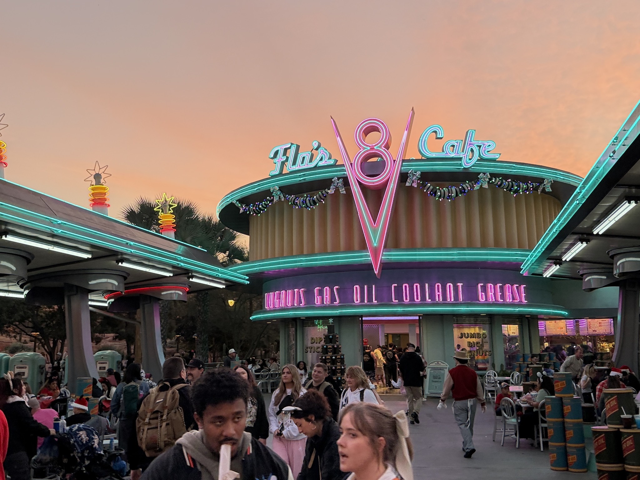 Cars Land neon