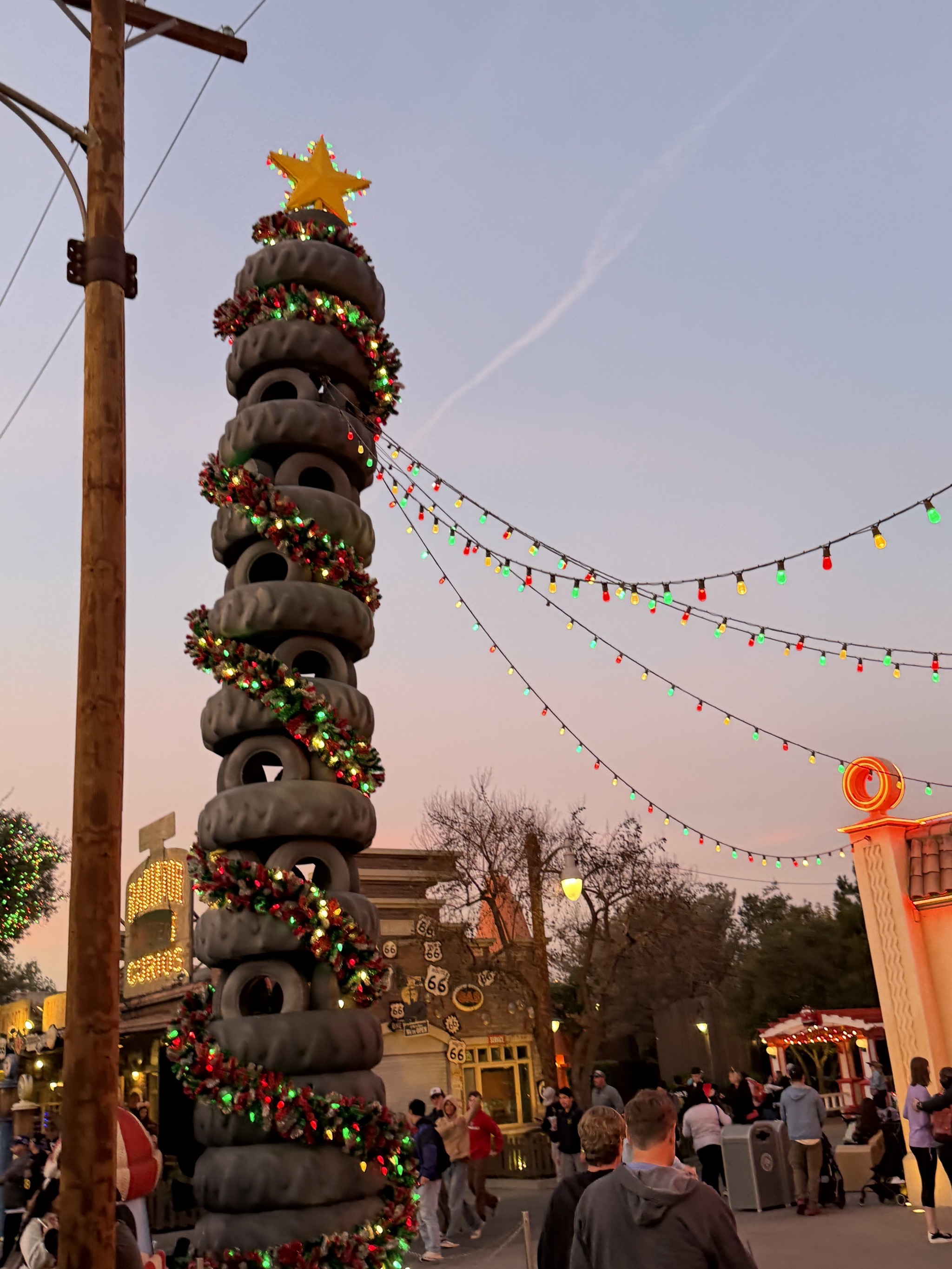 Cars Land Christmas