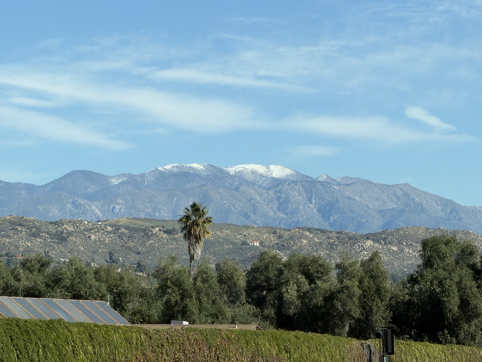 Snowcapped mountains