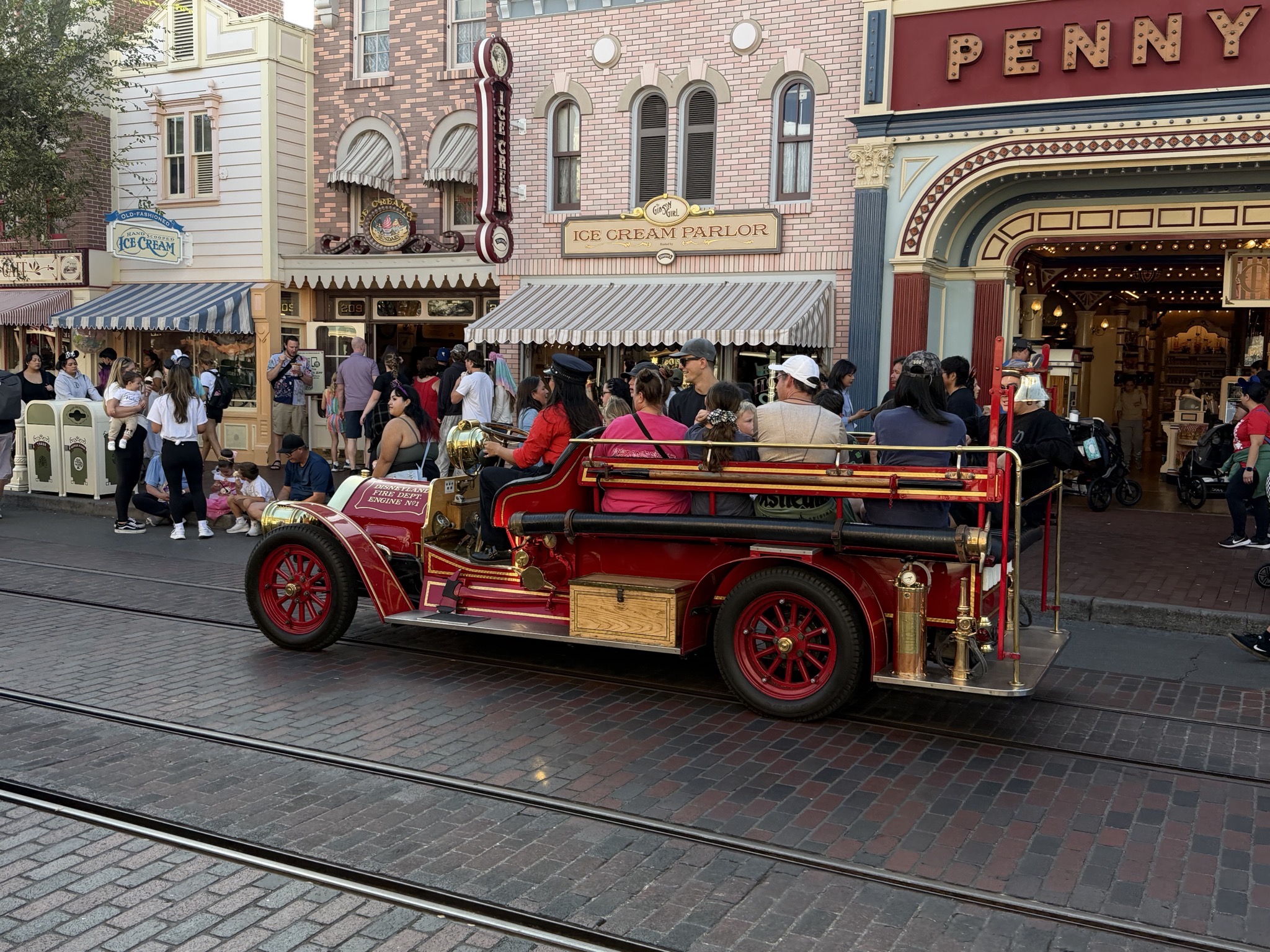 Fire engine ride