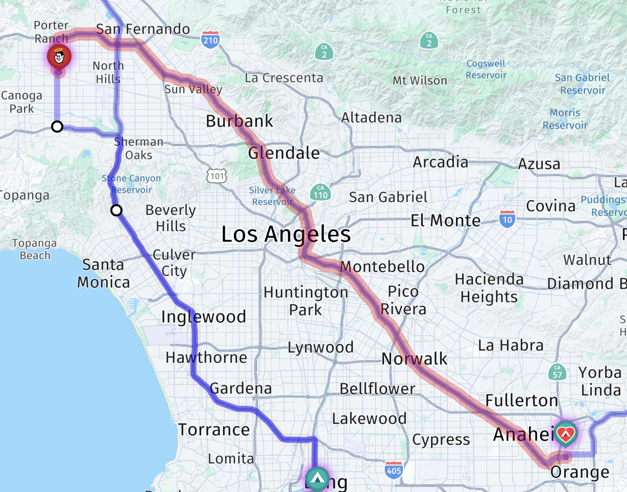 Route map
