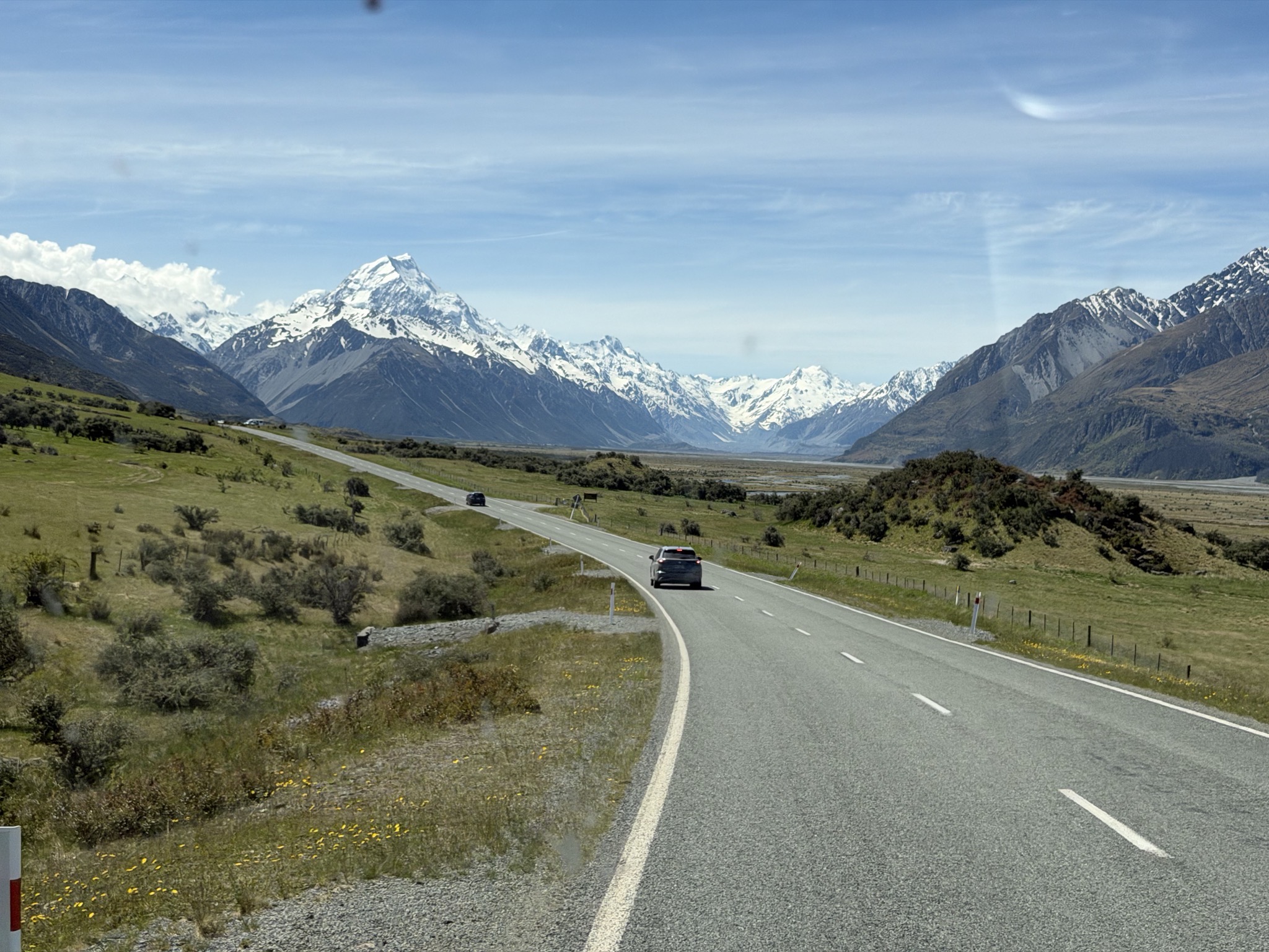 Road to Mount Cook