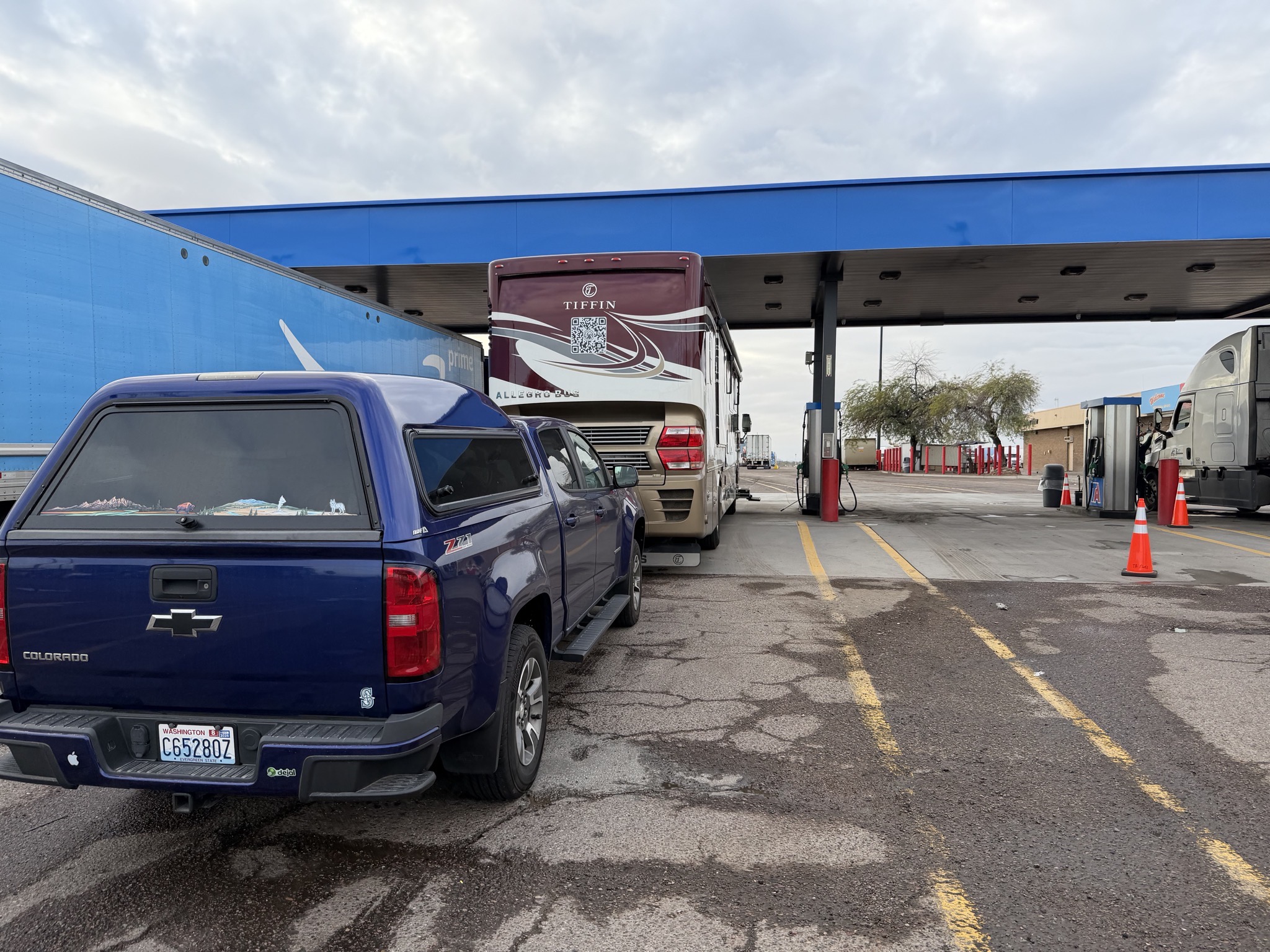 T/A fuel stop