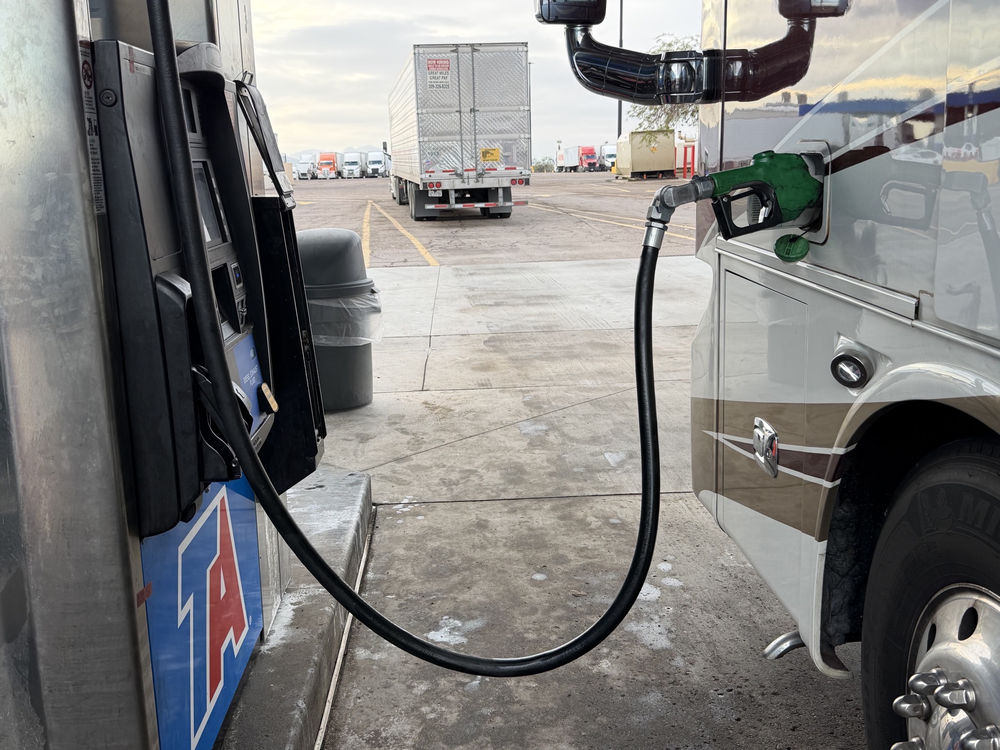 T/A fuel stop