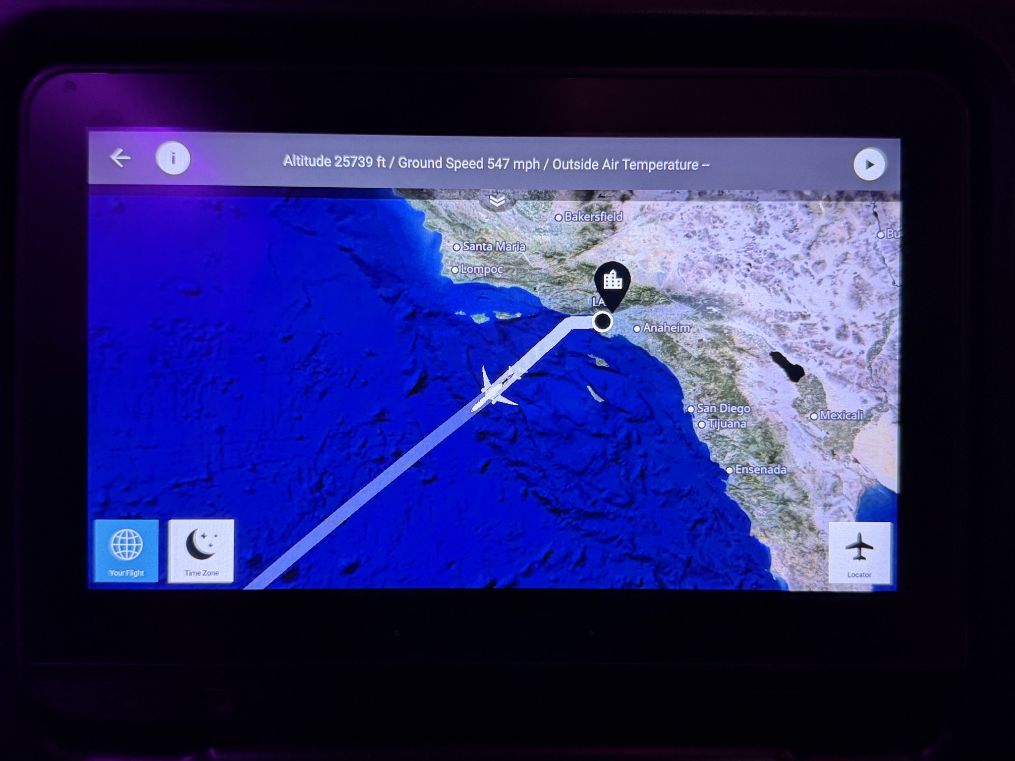 Flight info