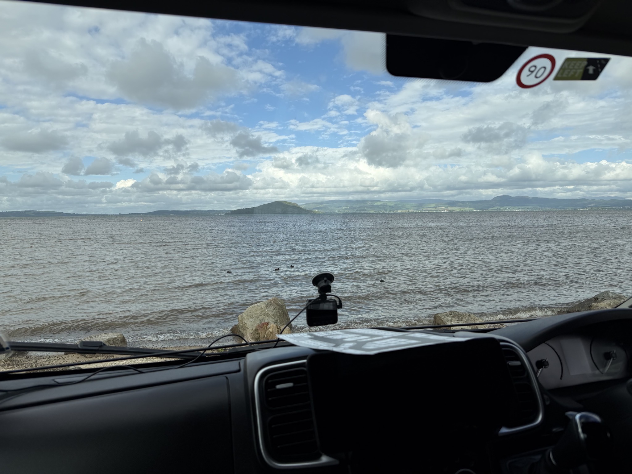 Lakefront view